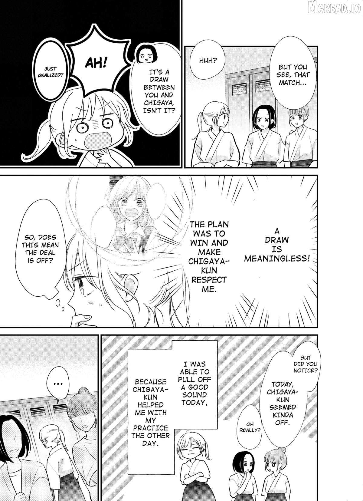 You're Way Too Cheeky, Chigaya-kun! Chapter 2 - page 12