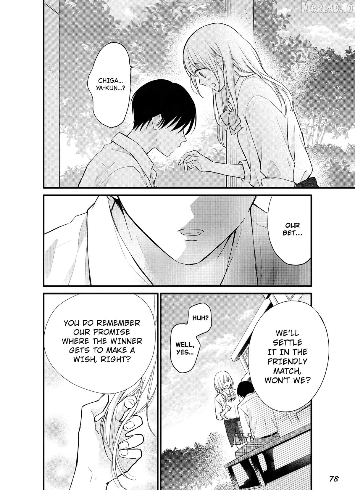 You're Way Too Cheeky, Chigaya-kun! Chapter 3 - page 14