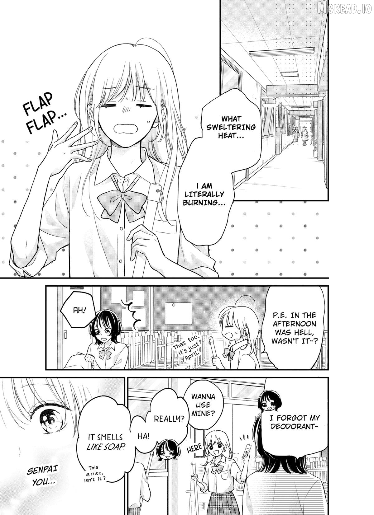 You're Way Too Cheeky, Chigaya-kun! Chapter 3 - page 3