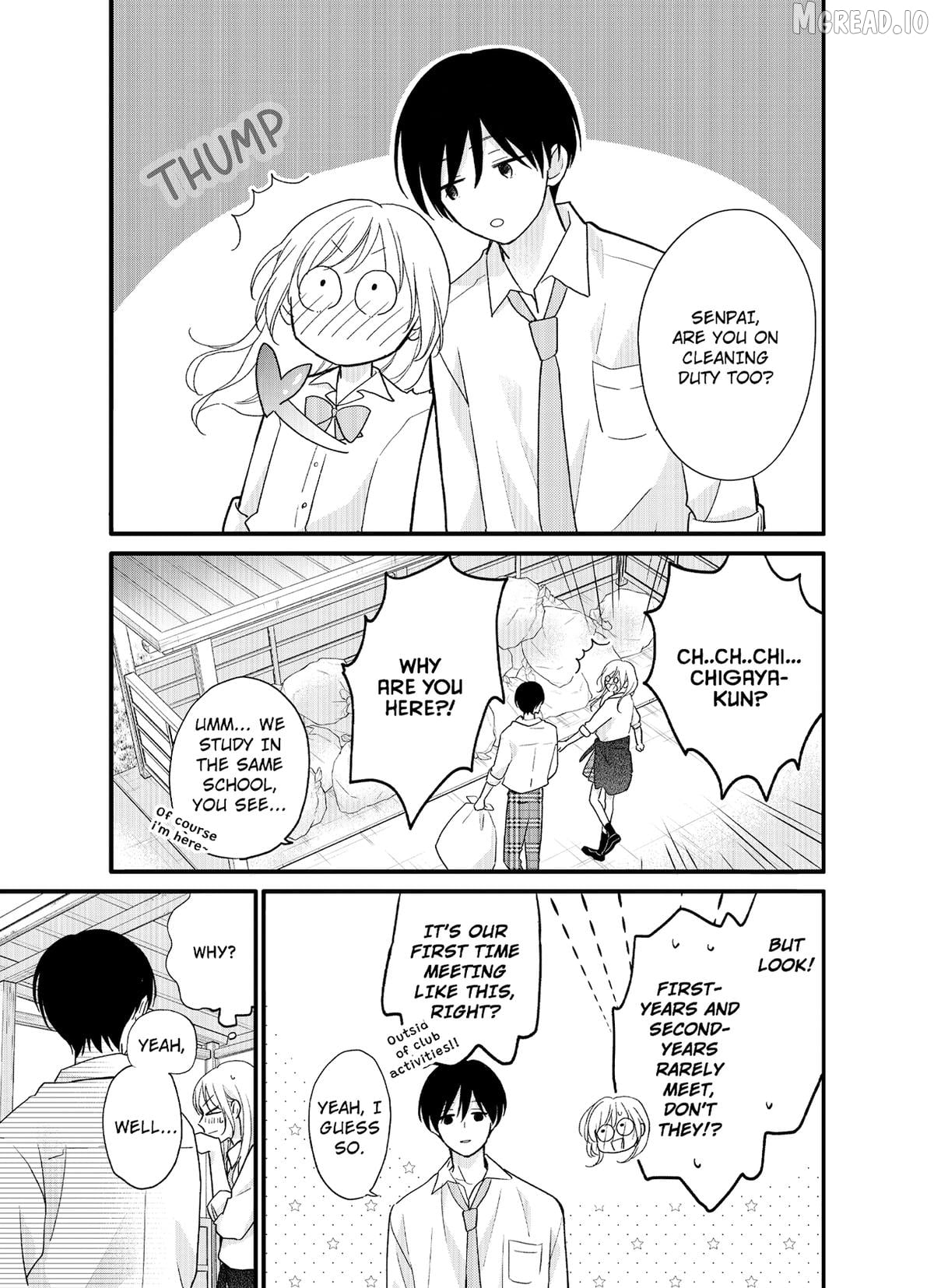 You're Way Too Cheeky, Chigaya-kun! Chapter 3 - page 5