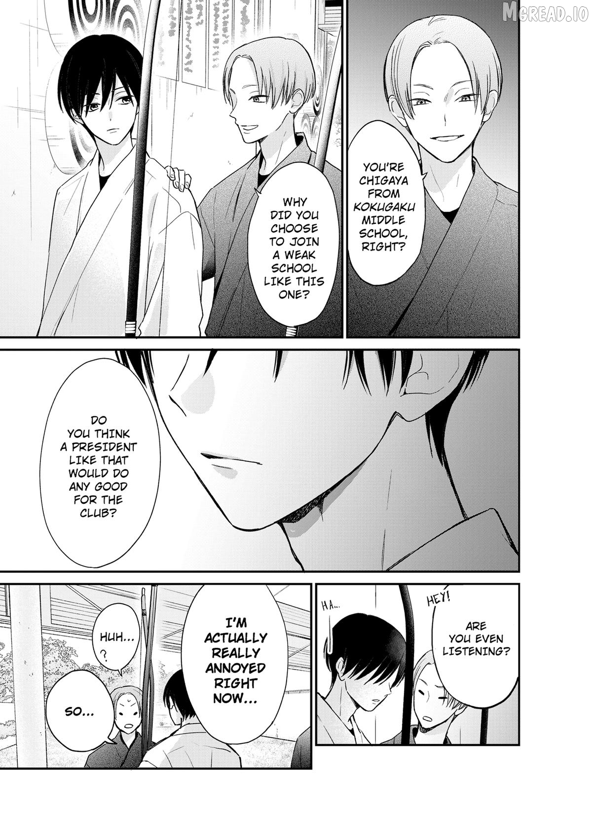 You're Way Too Cheeky, Chigaya-kun! Chapter 4 - page 13