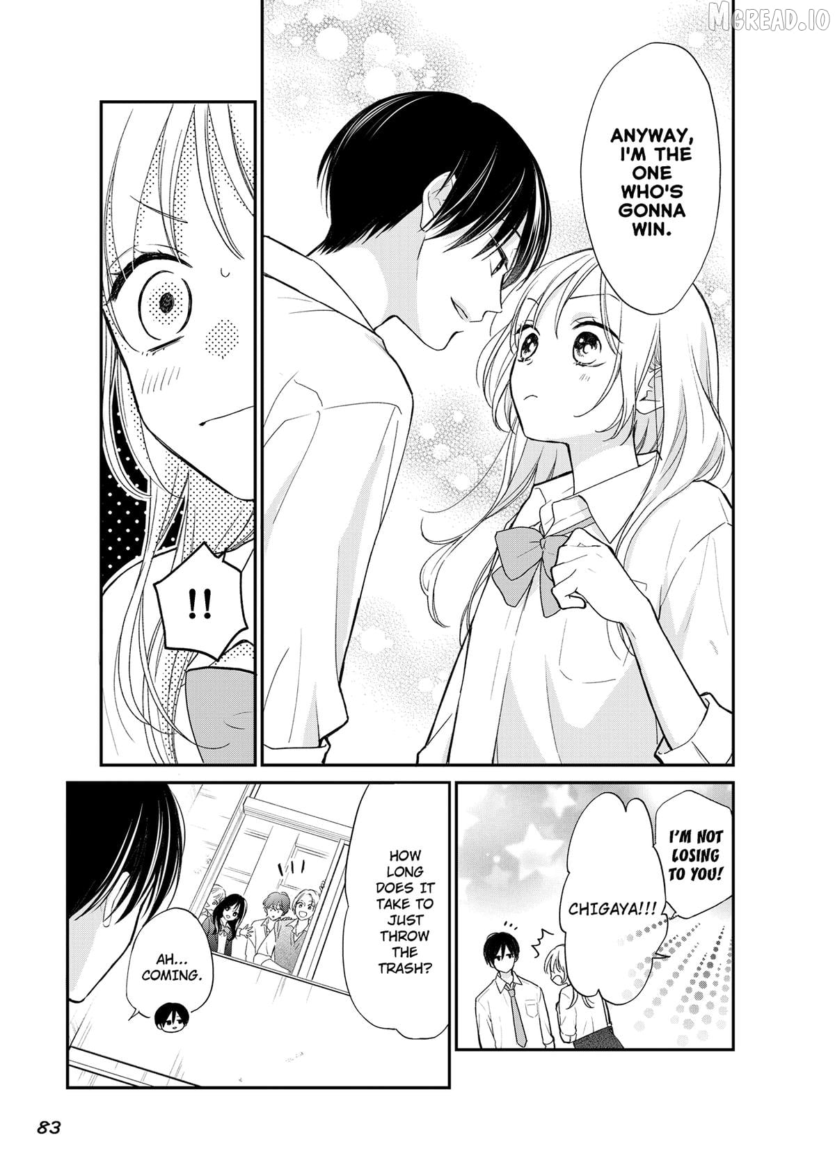 You're Way Too Cheeky, Chigaya-kun! Chapter 4 - page 3