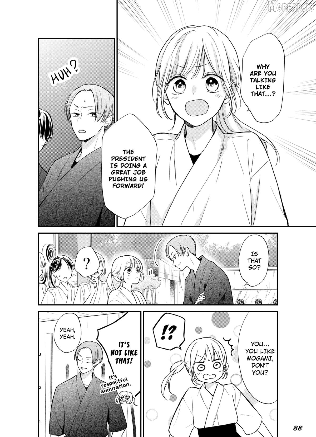 You're Way Too Cheeky, Chigaya-kun! Chapter 4 - page 8