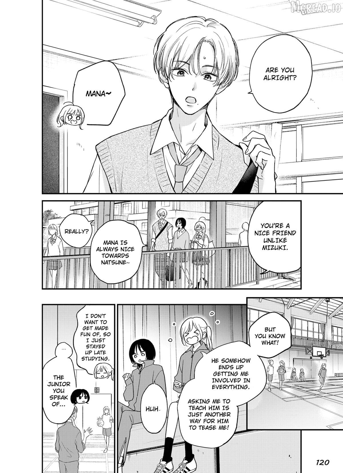 You're Way Too Cheeky, Chigaya-kun! Chapter 6 - page 8