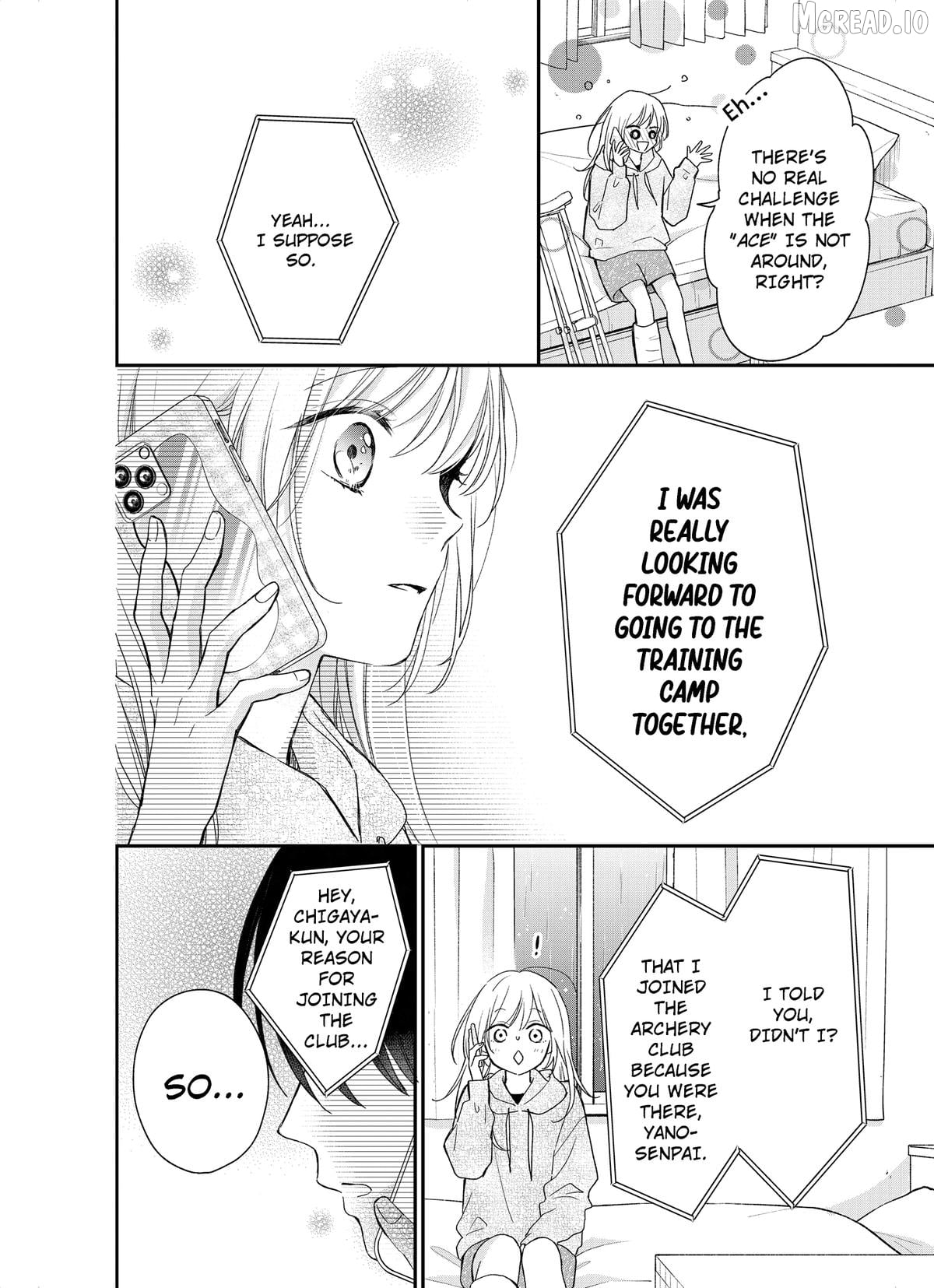 You're Way Too Cheeky, Chigaya-kun! Chapter 7 - page 12