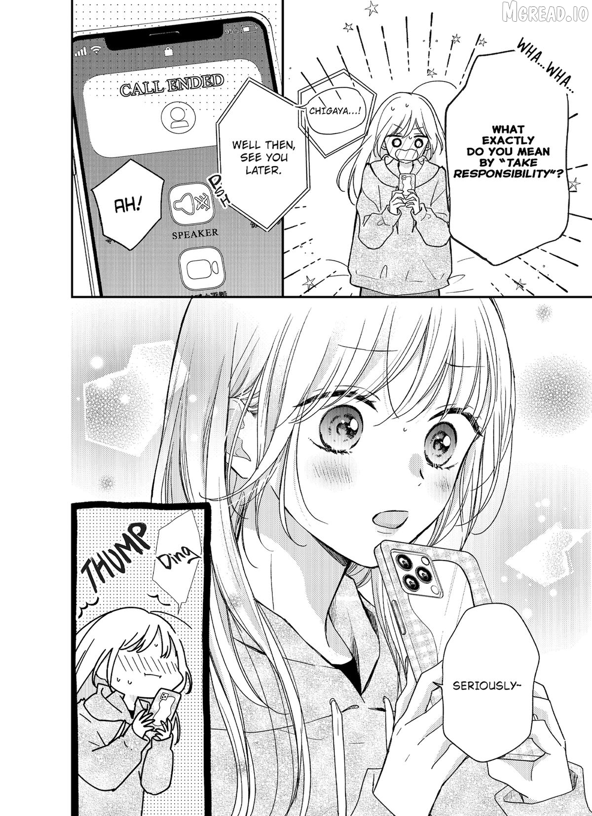 You're Way Too Cheeky, Chigaya-kun! Chapter 7 - page 14