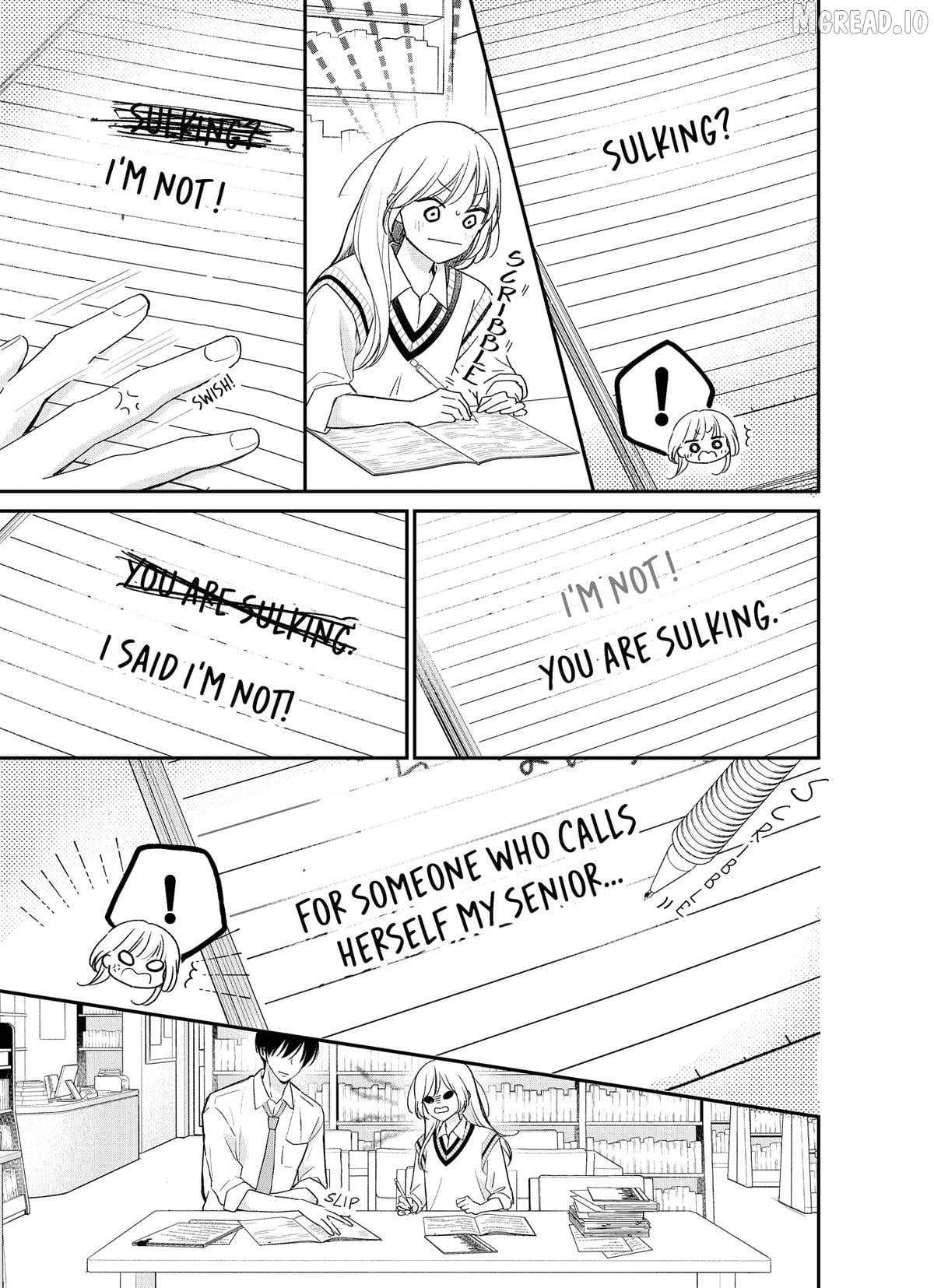 You're Way Too Cheeky, Chigaya-kun! Chapter 8 - page 9