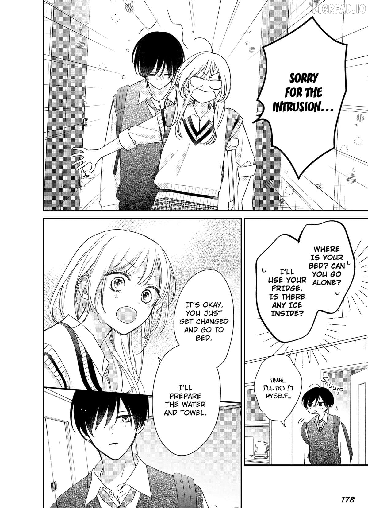 You're Way Too Cheeky, Chigaya-kun! Chapter 9 - page 12