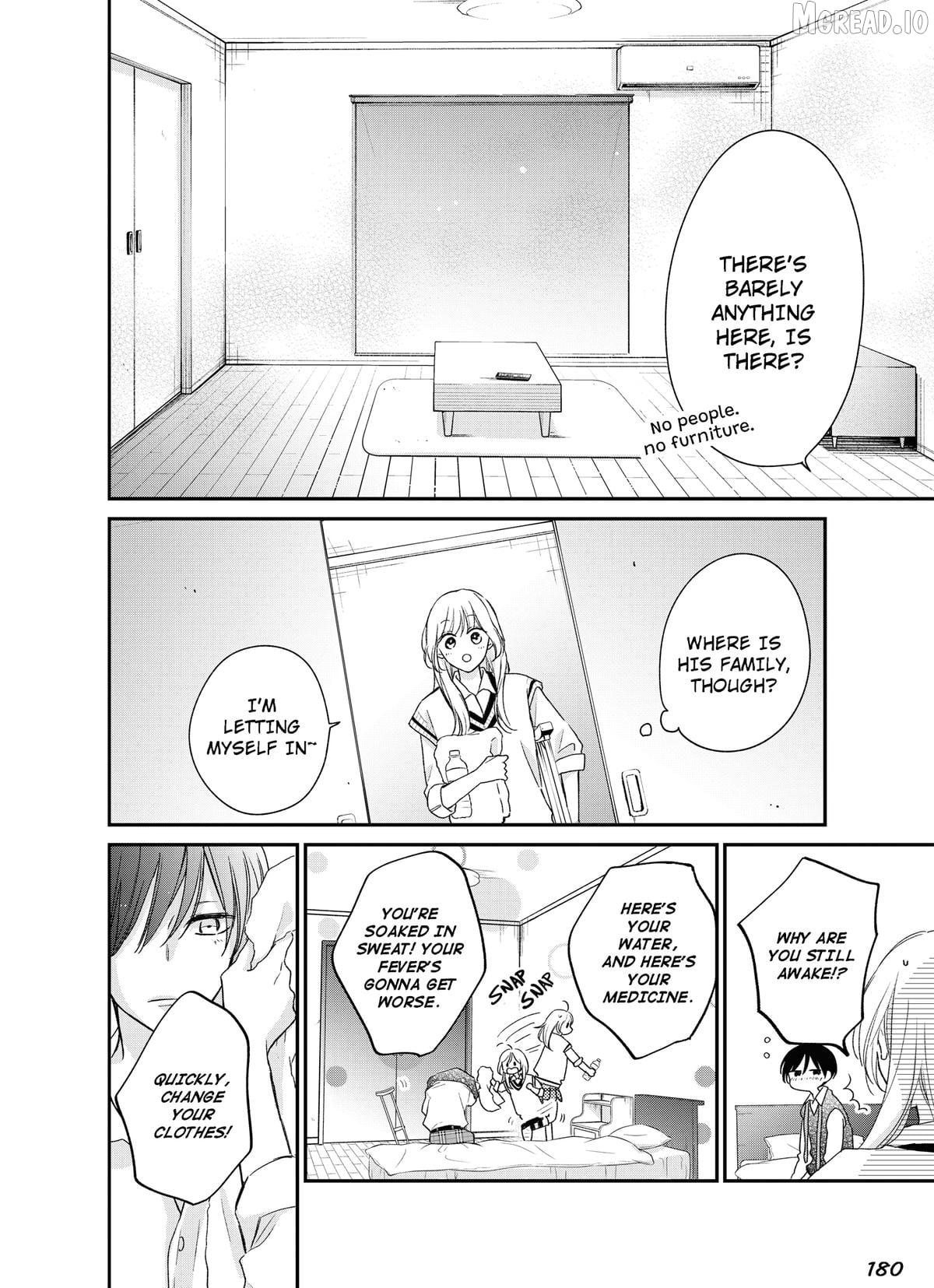 You're Way Too Cheeky, Chigaya-kun! Chapter 9 - page 14