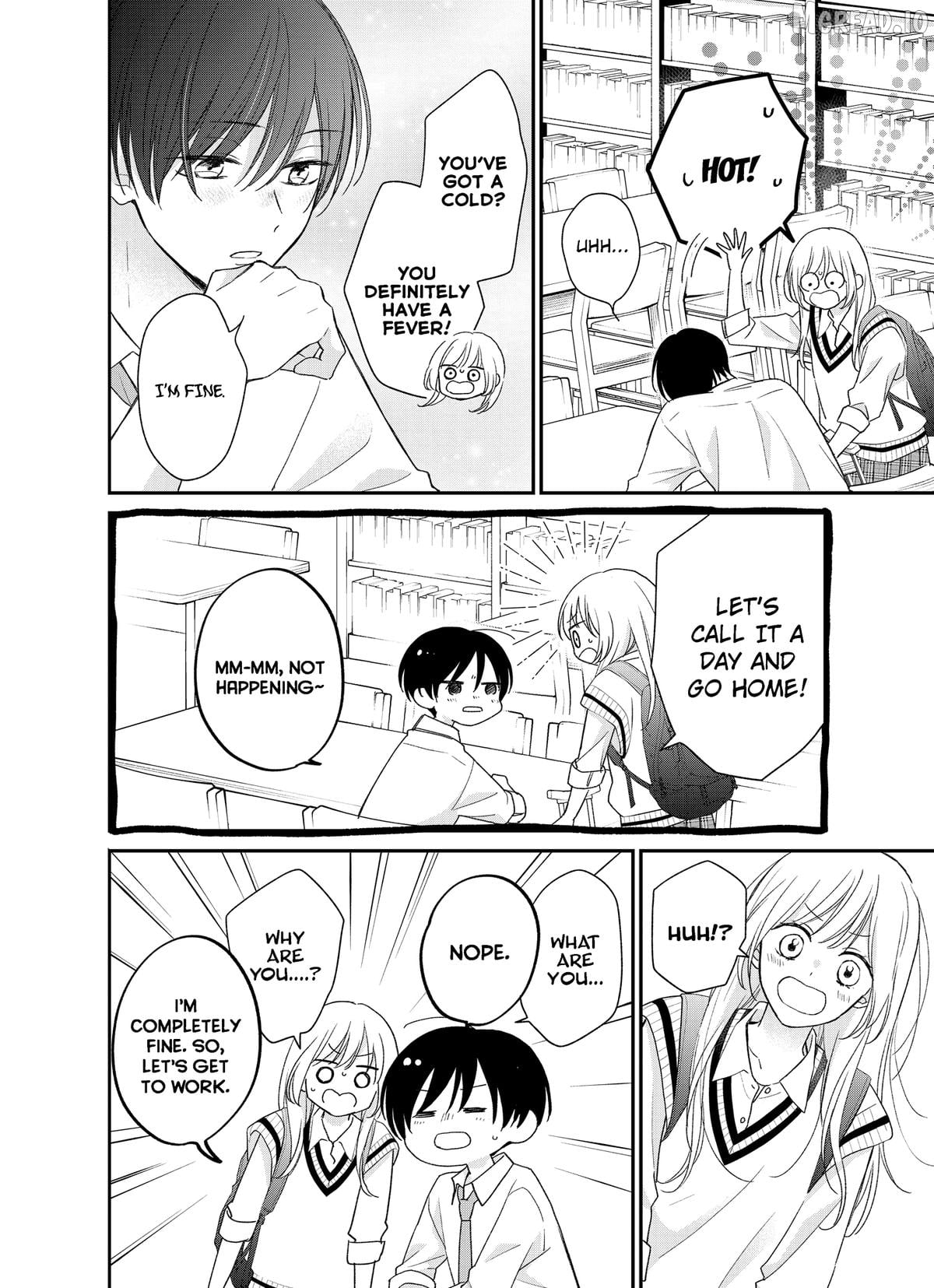 You're Way Too Cheeky, Chigaya-kun! Chapter 9 - page 6
