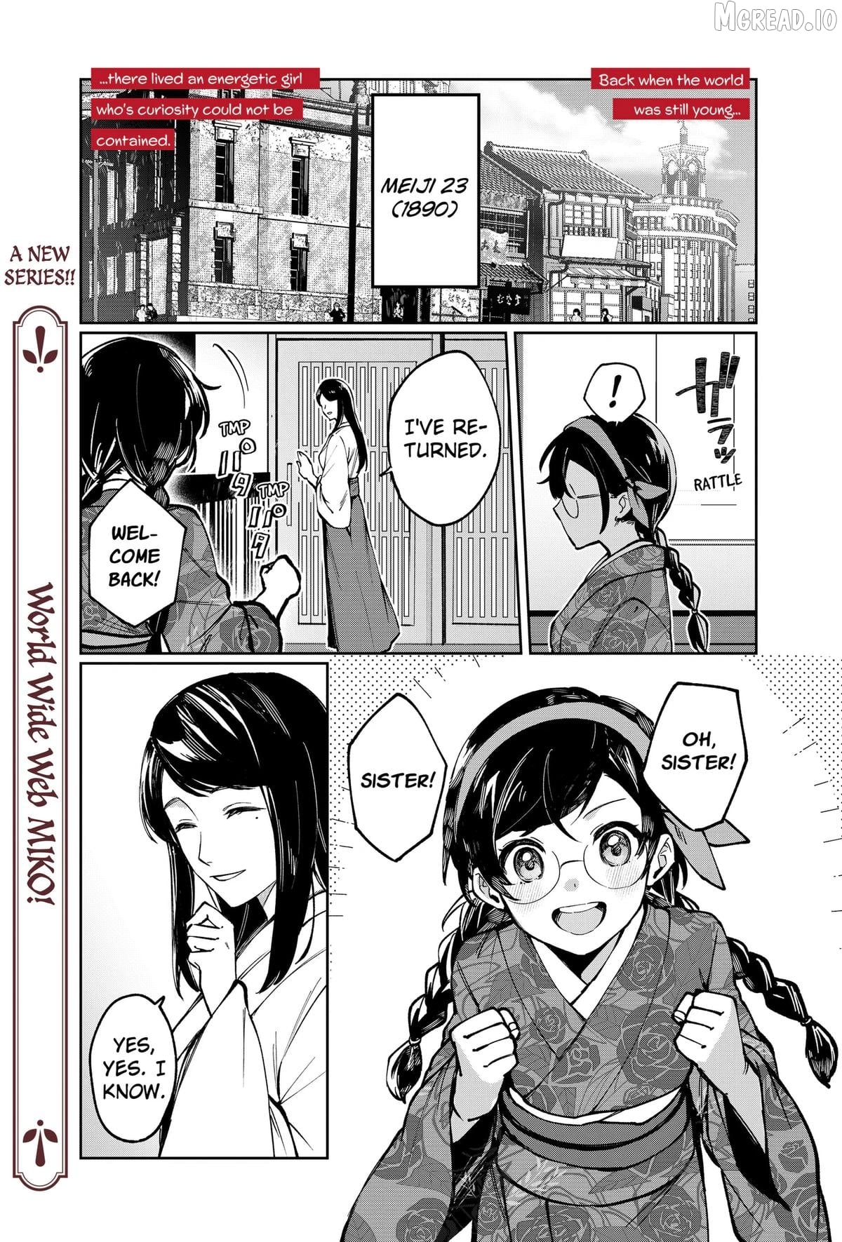 World Wide Web MIKO! Chapter 1 - page 1