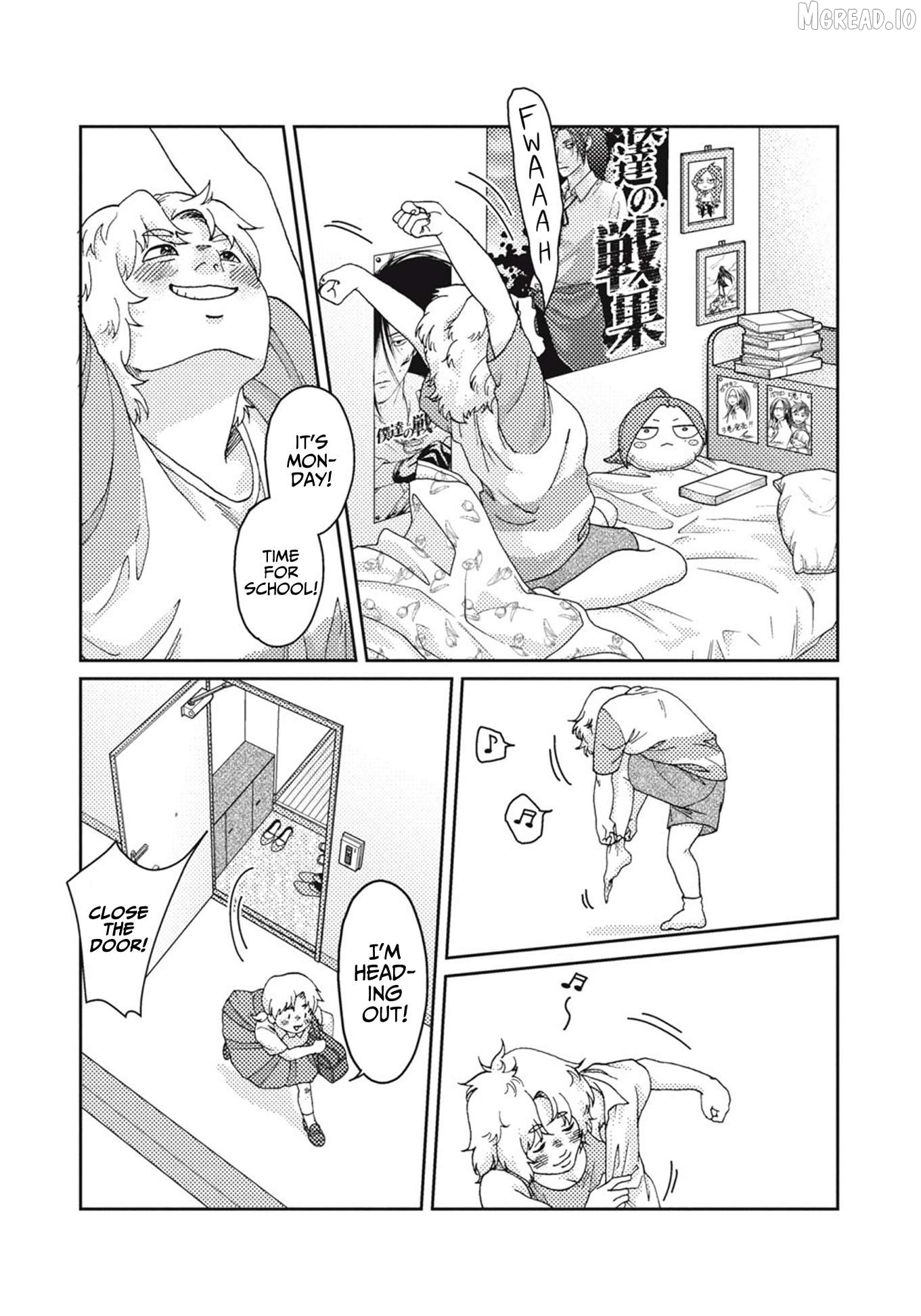 Akutsu-san wa Oshi ni Niteiru Chapter 0.1 - page 3