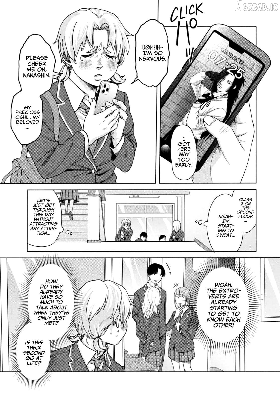 Akutsu-san wa Oshi ni Niteiru Chapter 1 - page 7