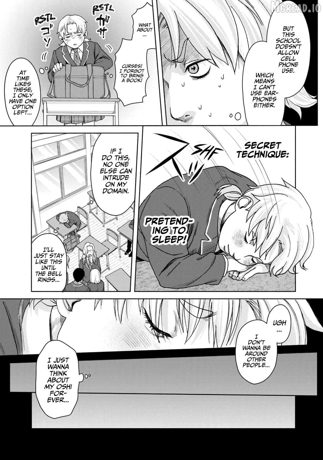 Akutsu-san wa Oshi ni Niteiru Chapter 1 - page 9
