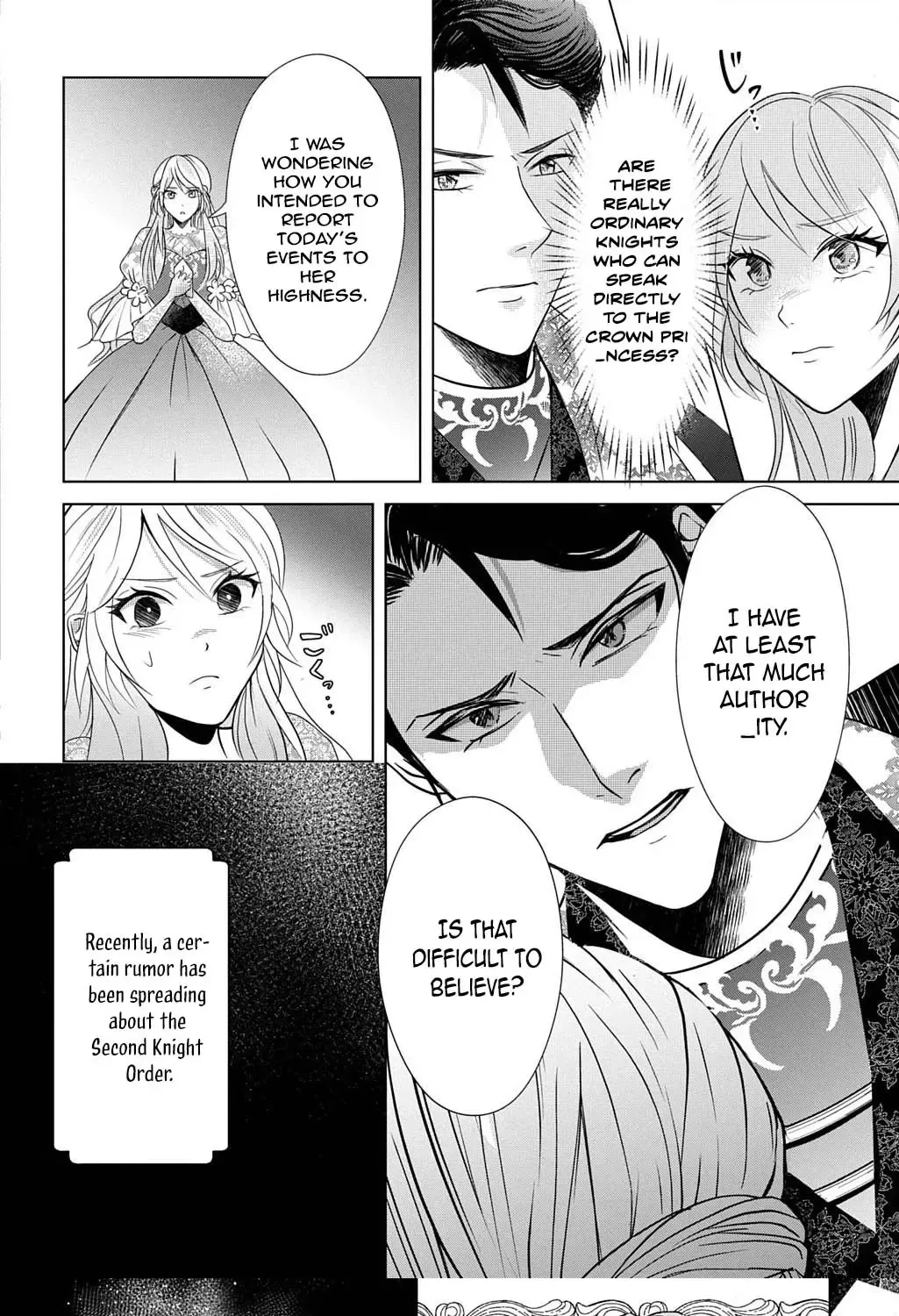 Captain of the Knights, I'm Not Suspicious—And I'm Not Your Fiancée! Chapter 1 - page 22