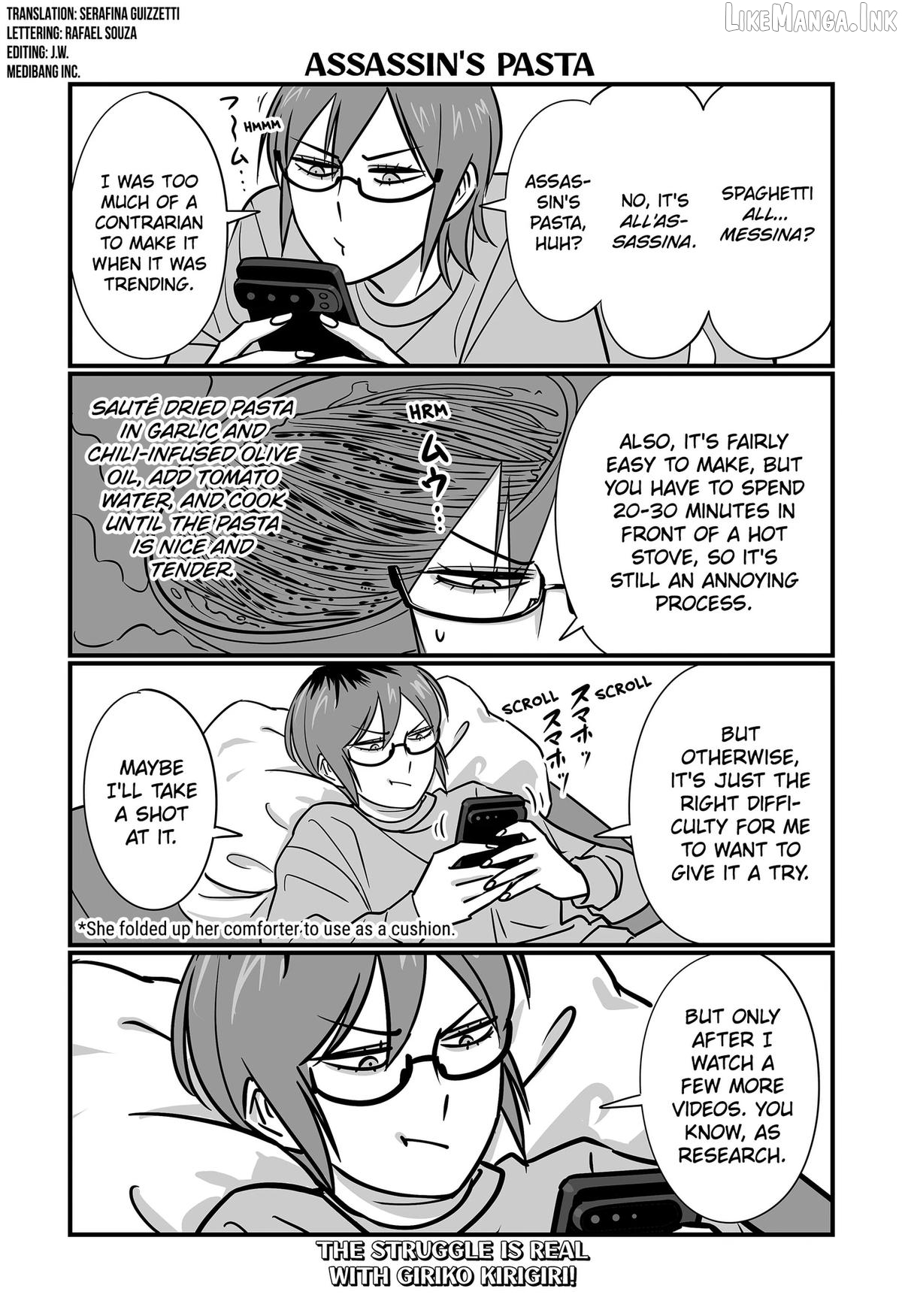 The Struggle is Real with Giriko Kirigiri! Chapter 80 - page 2