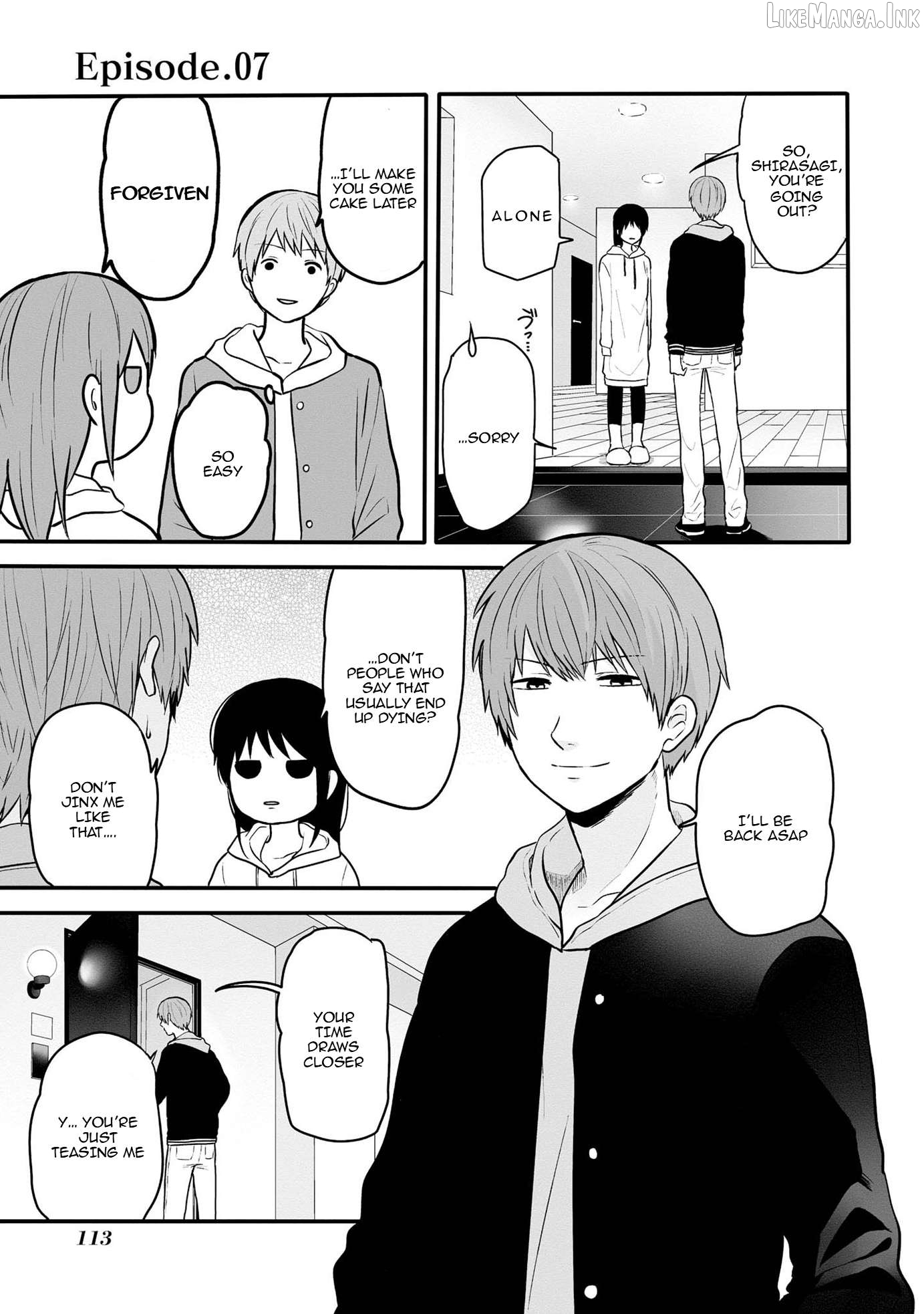 Kanojo no Ude wa Tsukamenai Chapter 7 - page 2