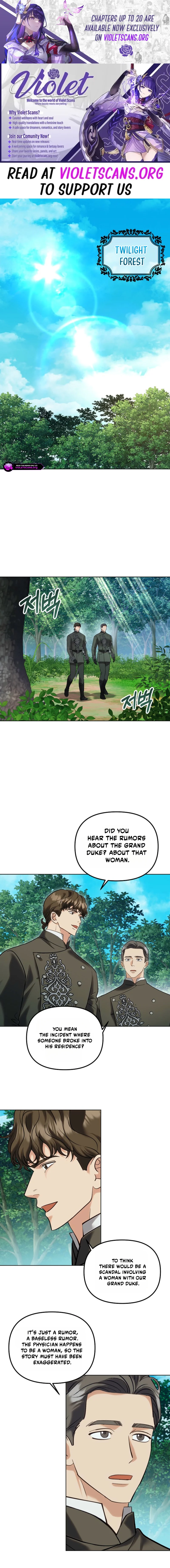 I Became the Wife of the Cursed Grand Duke Chapter 6 - page 1