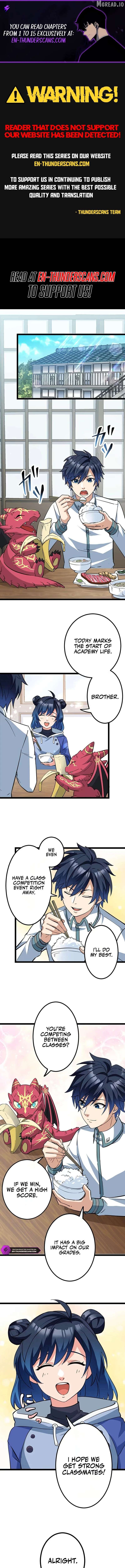 Academic Supremacy Academy: The F-Rank Supply Officer Reincarnates as the Strongest Legendary Mage Chapter 7 - page 1