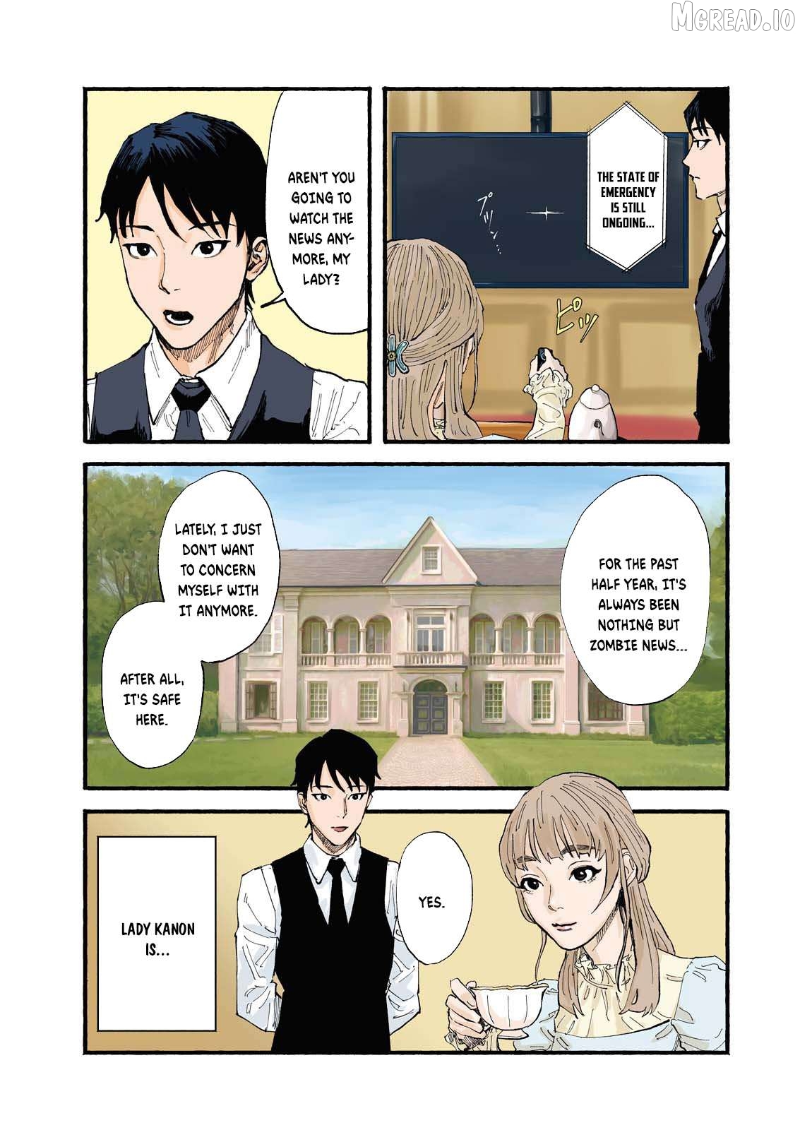 Okoucha of the Living Dead Chapter 1 - page 4