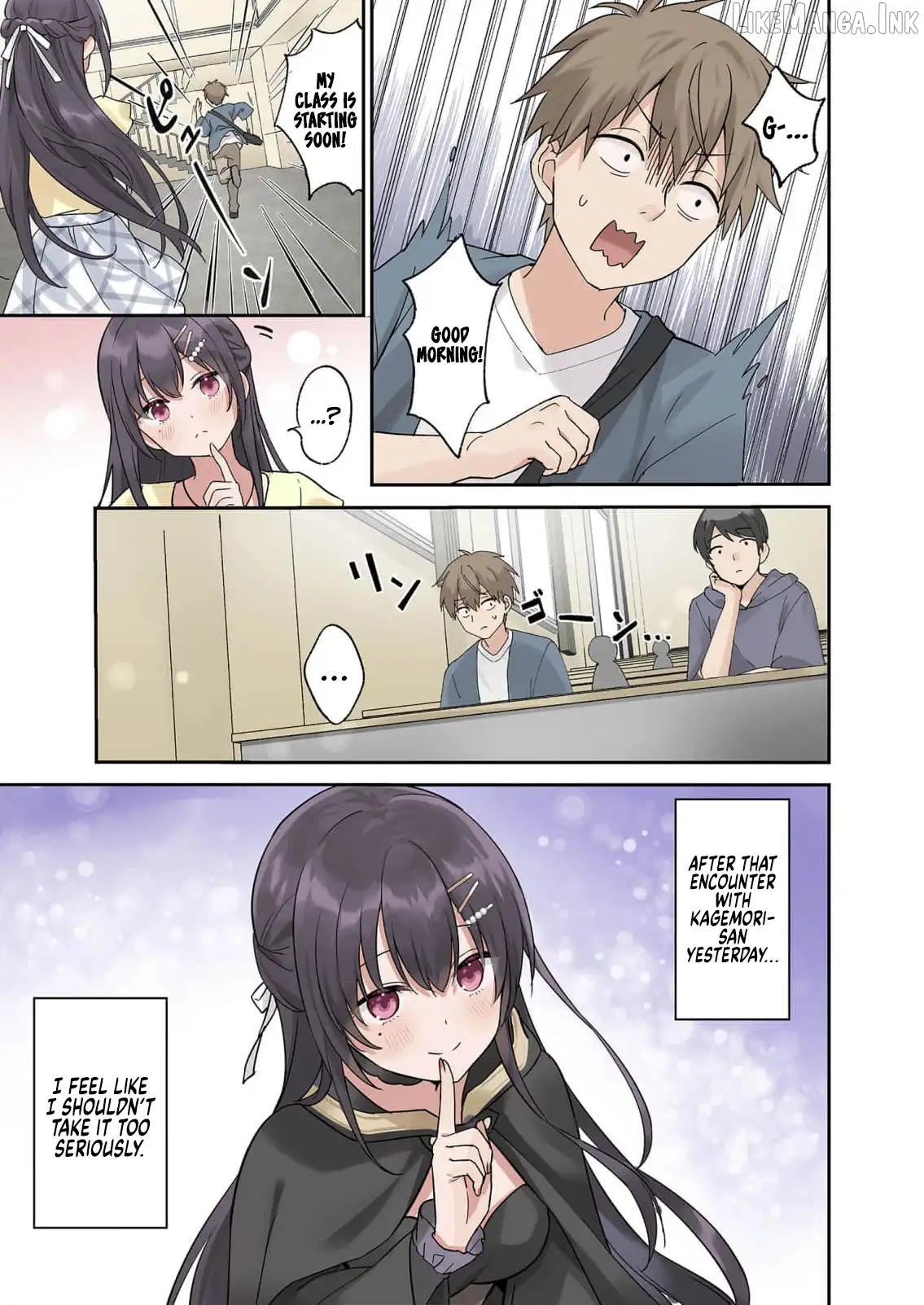 Lying Girlfriend Kagemori-san Chapter 2 - page 10