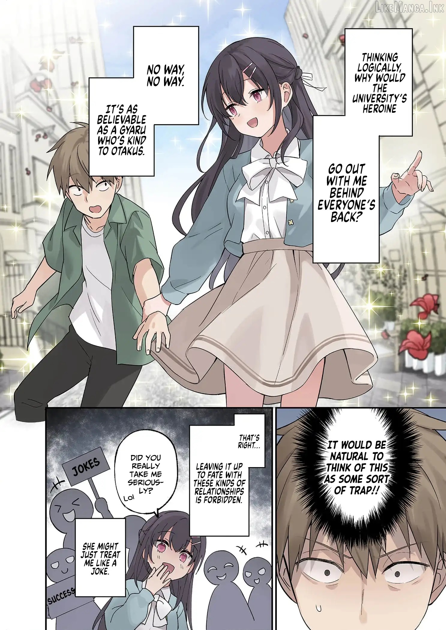 Lying Girlfriend Kagemori-san Chapter 2 - page 11