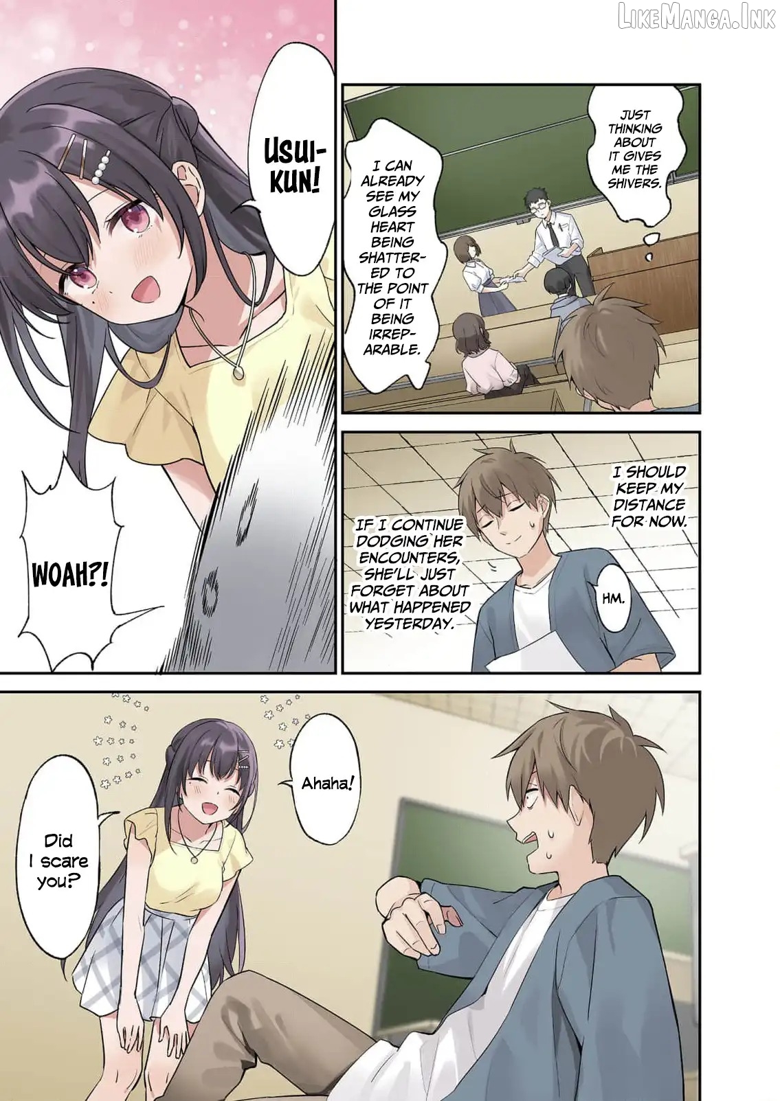 Lying Girlfriend Kagemori-san Chapter 2 - page 12