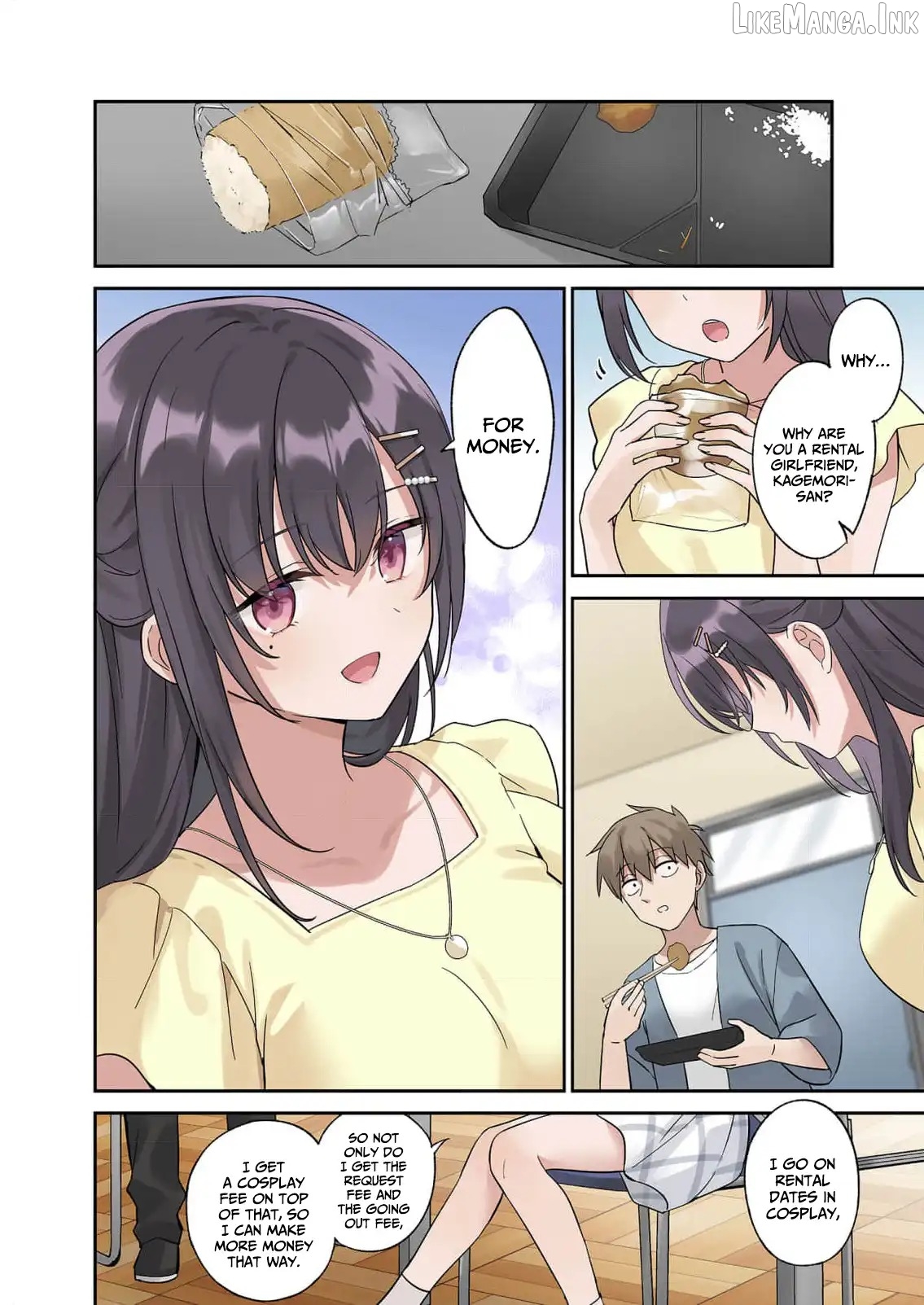 Lying Girlfriend Kagemori-san Chapter 2 - page 21