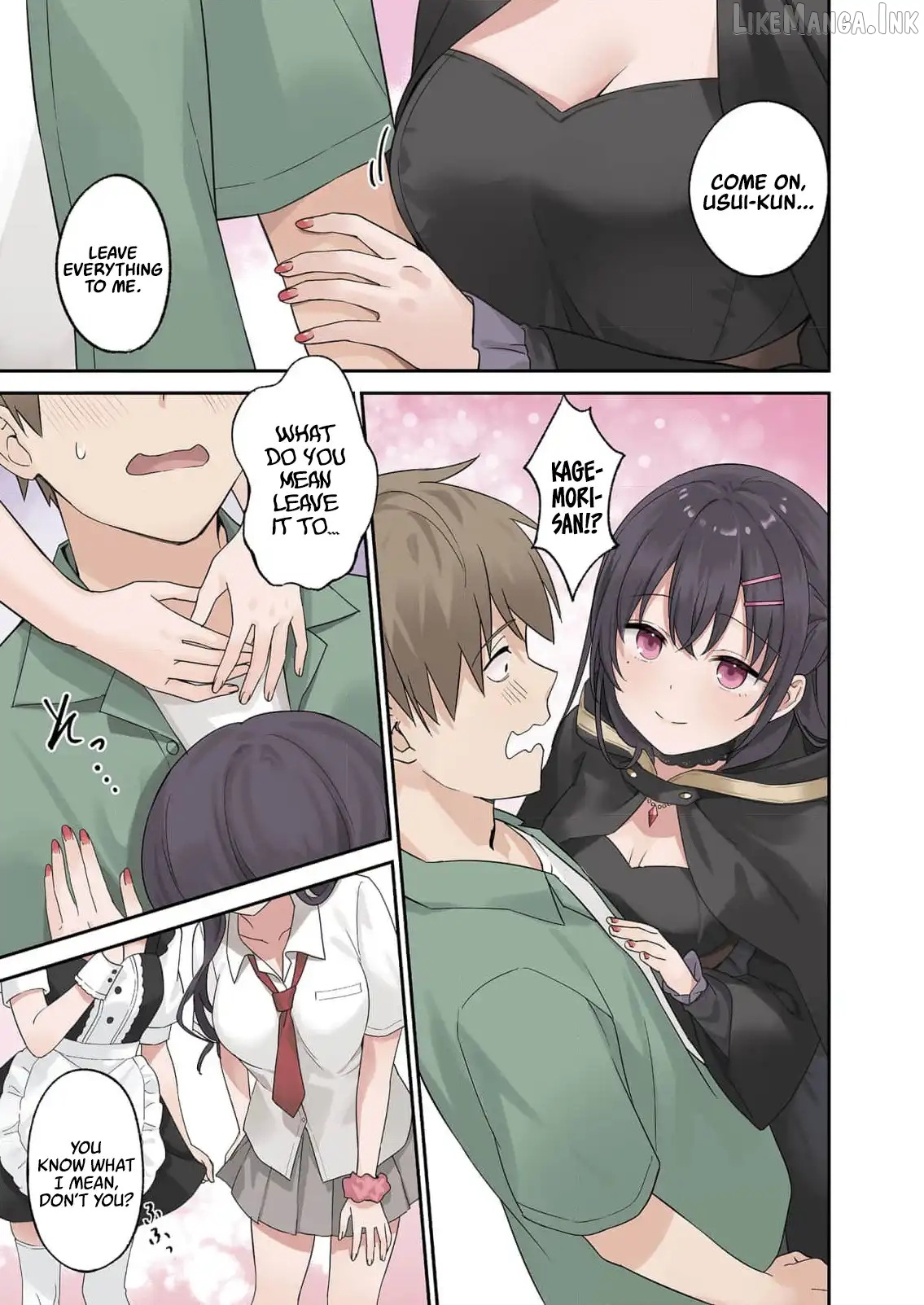 Lying Girlfriend Kagemori-san Chapter 2 - page 4