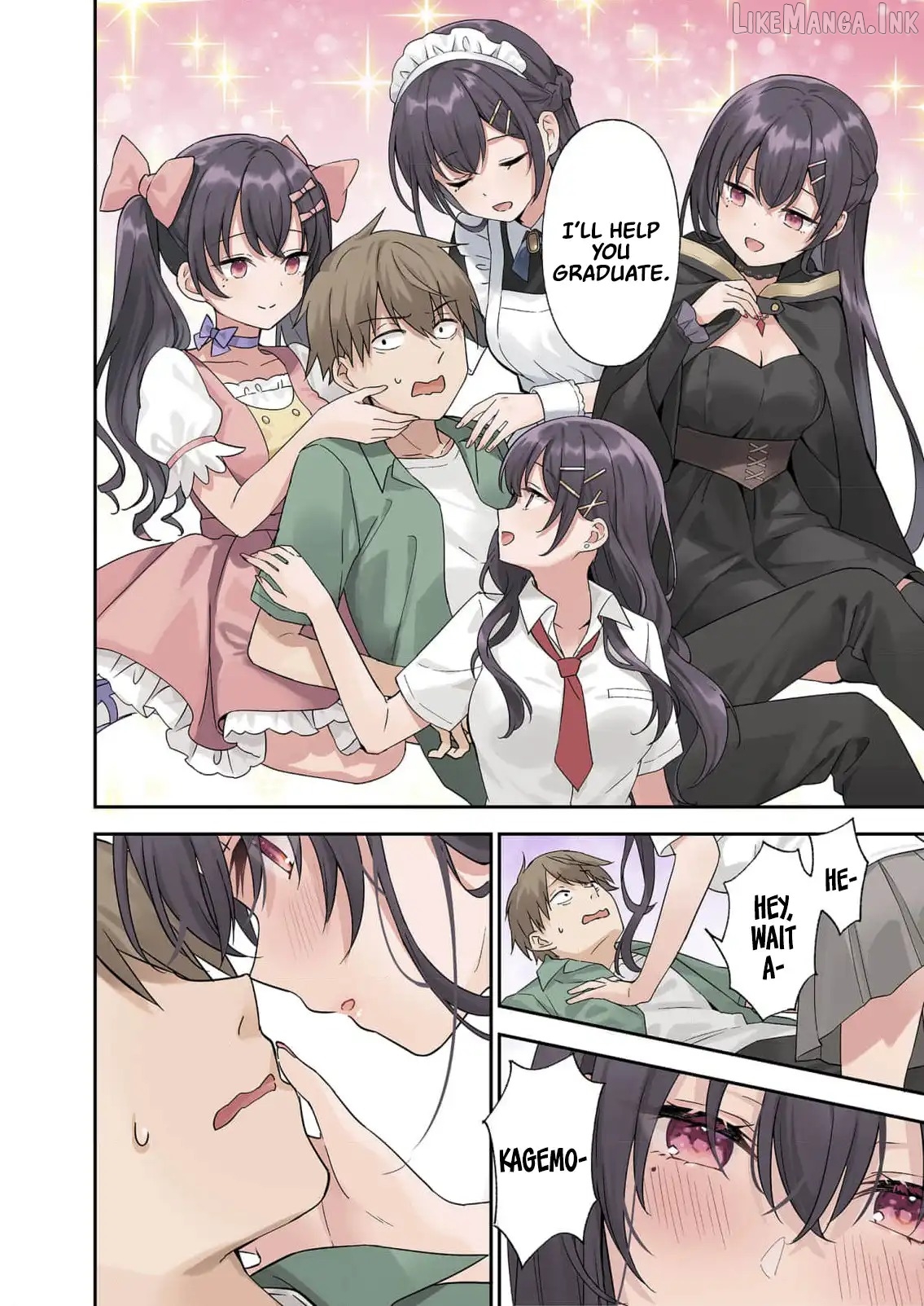 Lying Girlfriend Kagemori-san Chapter 2 - page 5