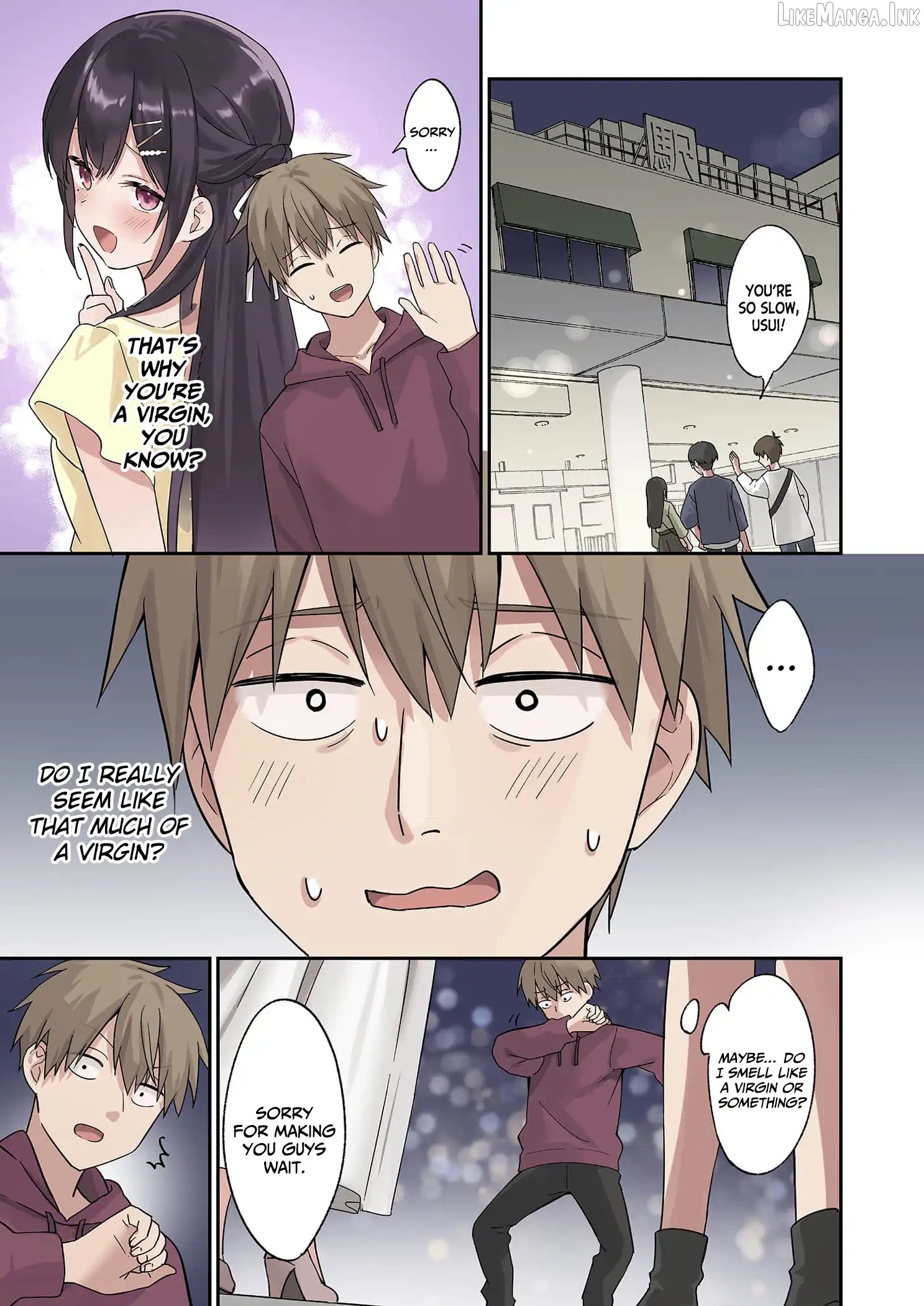 Lying Girlfriend Kagemori-san Chapter 3 - page 4