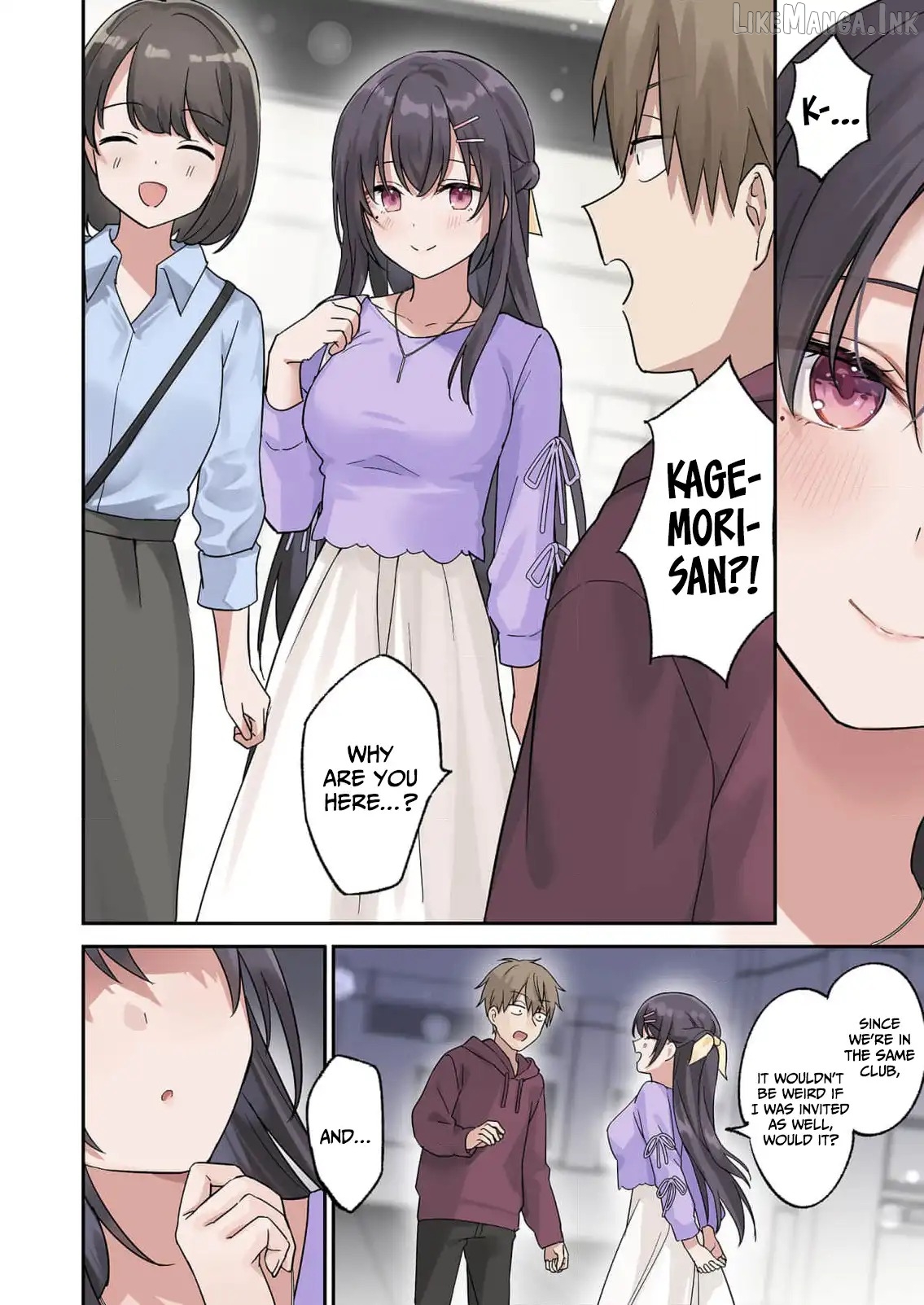 Lying Girlfriend Kagemori-san Chapter 3 - page 5