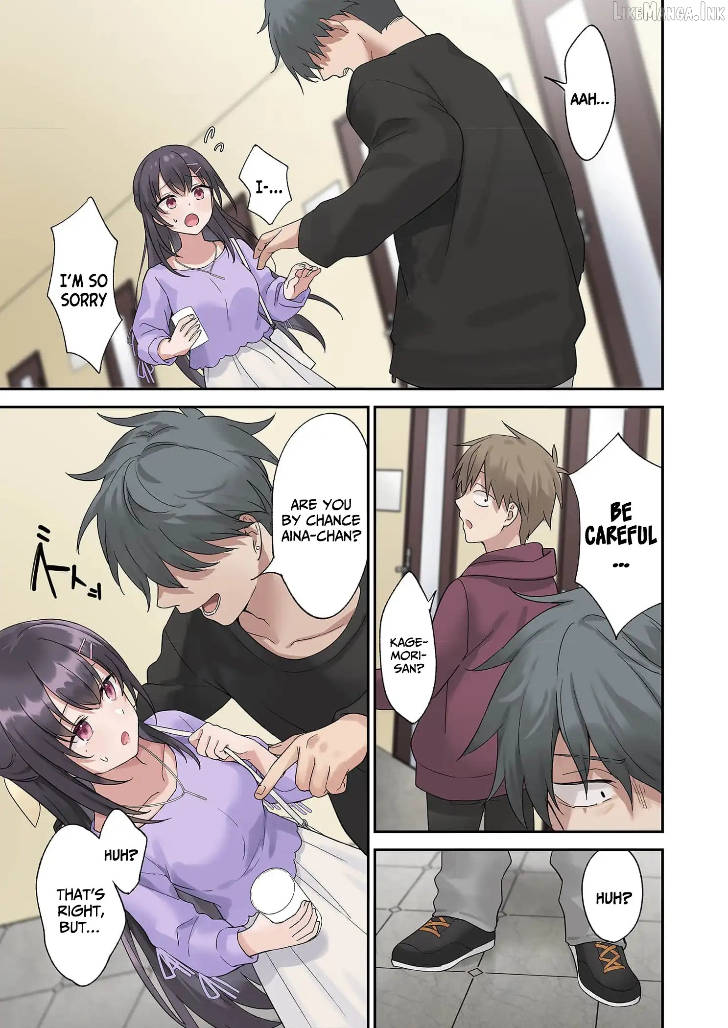 Lying Girlfriend Kagemori-san Chapter 3 - page 8