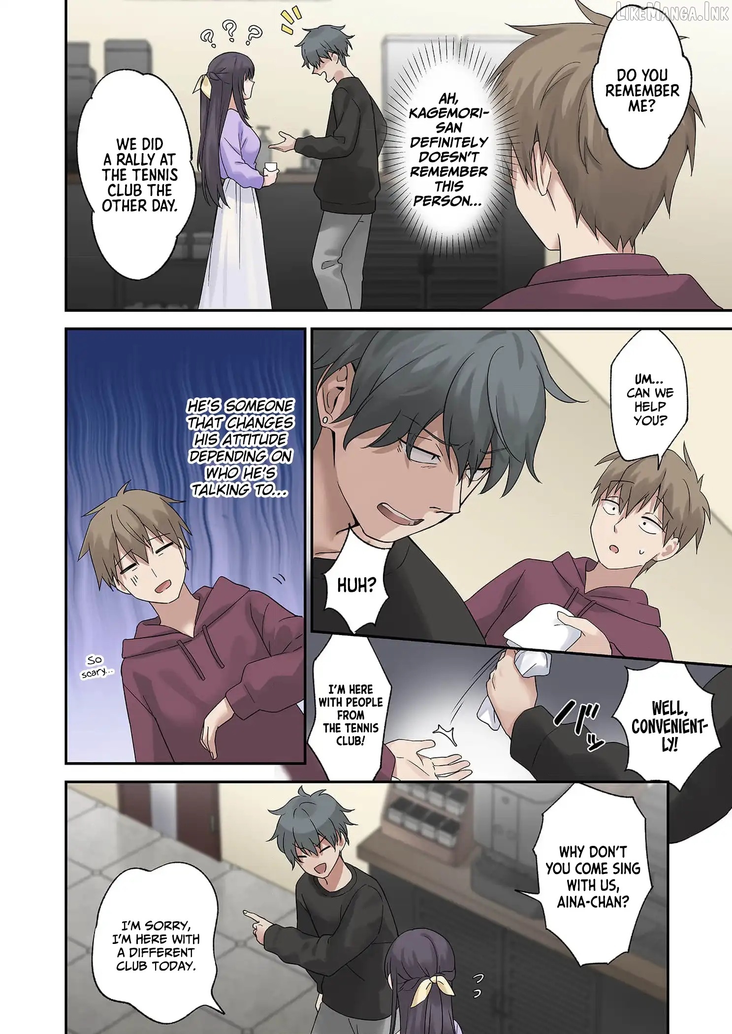 Lying Girlfriend Kagemori-san Chapter 3 - page 9