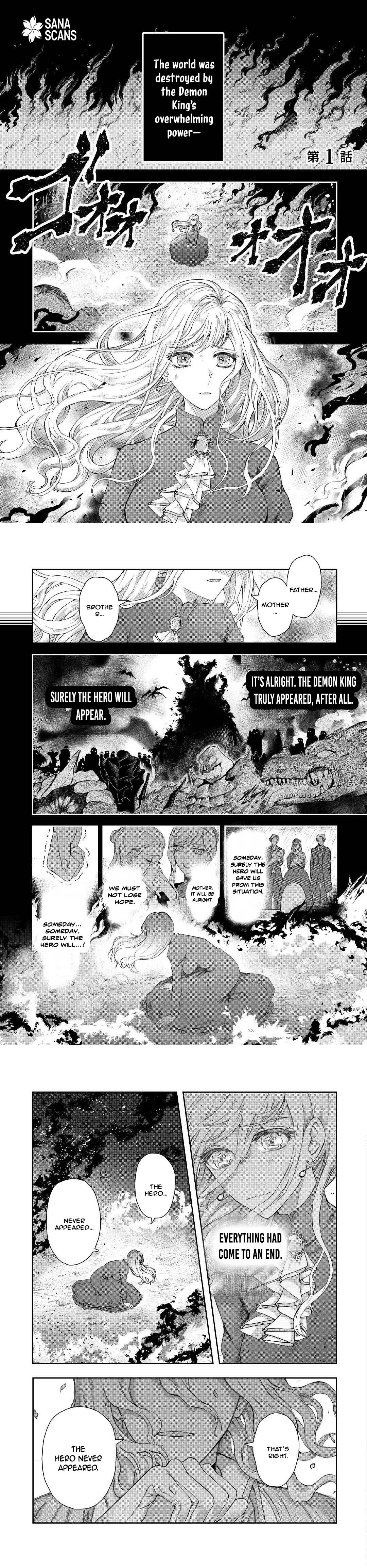 The Rewound Duke's Daughter Becomes the Strongest Hero with Demon King Powers!? Chapter 1 - page 1