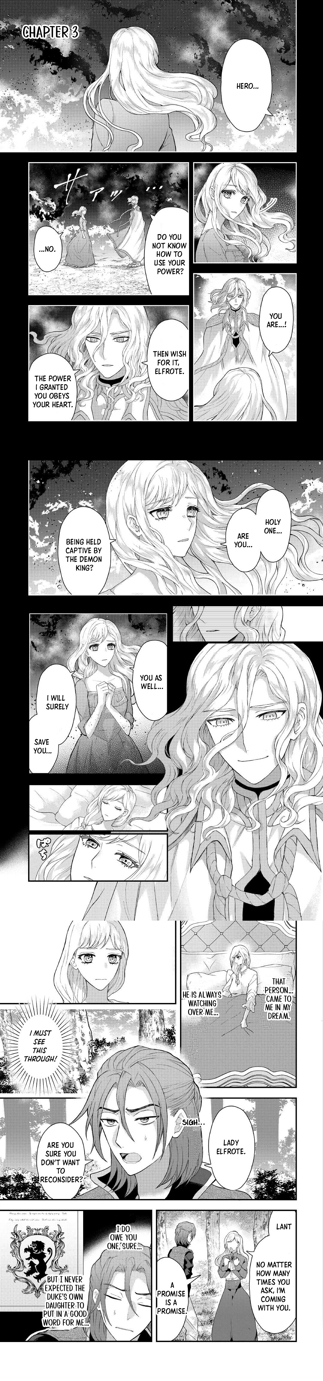 The Rewound Duke's Daughter Becomes the Strongest Hero with Demon King Powers!? Chapter 3 - page 1