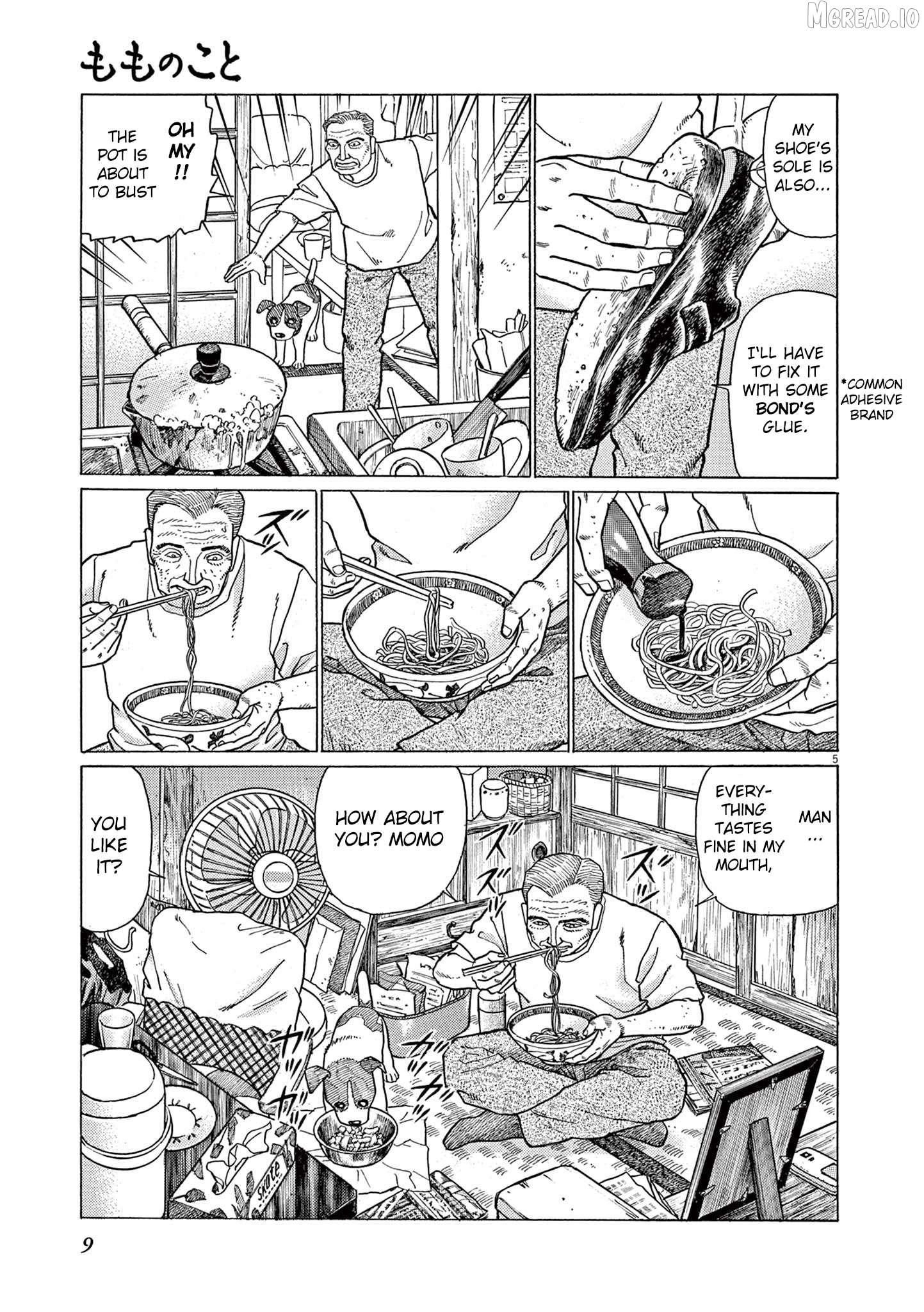 Momonoko: The last days of an old man and his beloved dog Chapter 1 - page 9