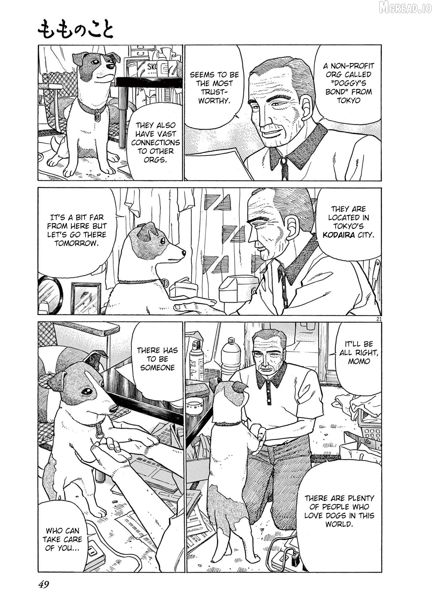 Momonoko: The last days of an old man and his beloved dog Chapter 2 - page 21