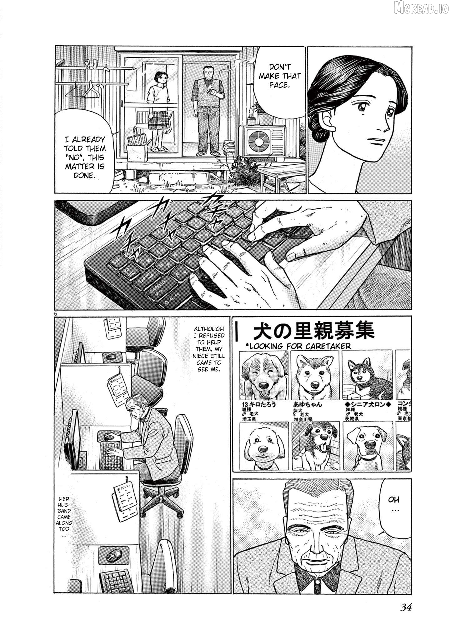 Momonoko: The last days of an old man and his beloved dog Chapter 2 - page 6