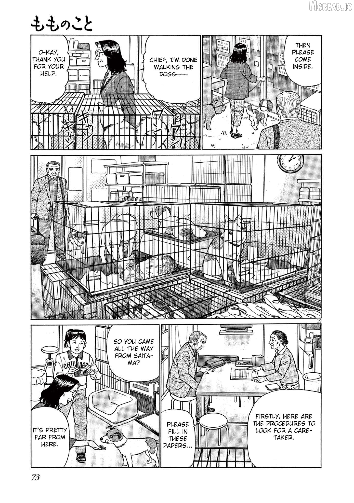 Momonoko: The last days of an old man and his beloved dog Chapter 3 - page 19