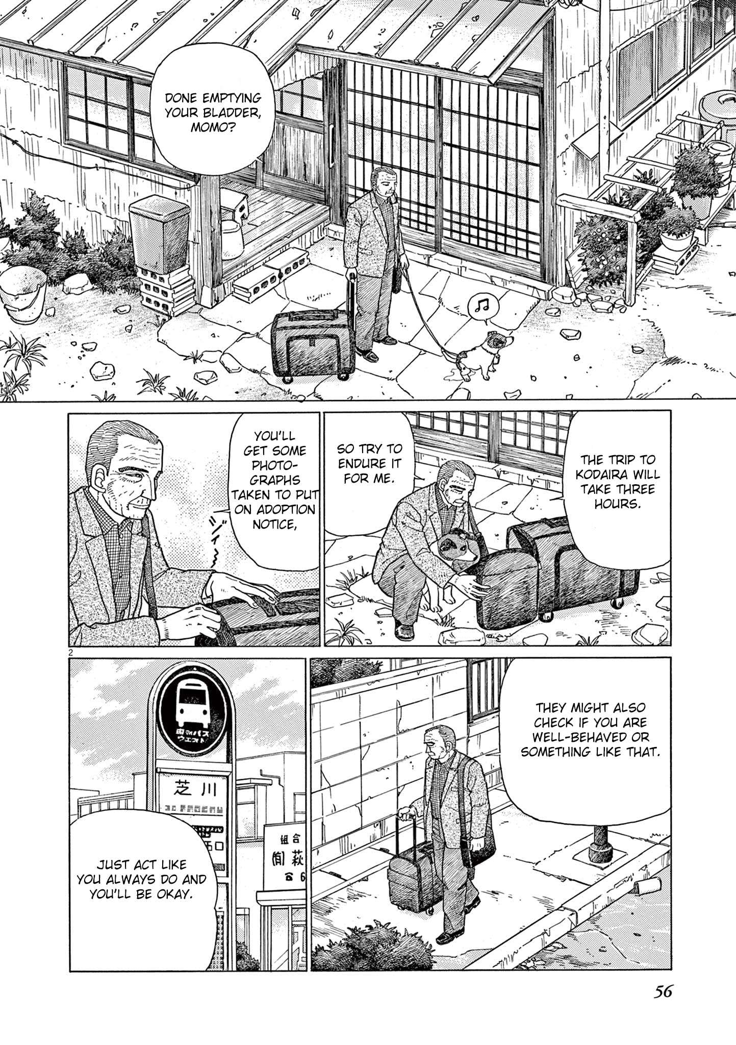 Momonoko: The last days of an old man and his beloved dog Chapter 3 - page 2