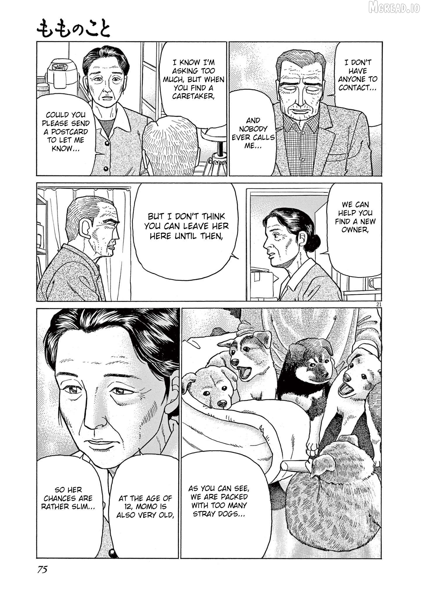Momonoko: The last days of an old man and his beloved dog Chapter 3 - page 21