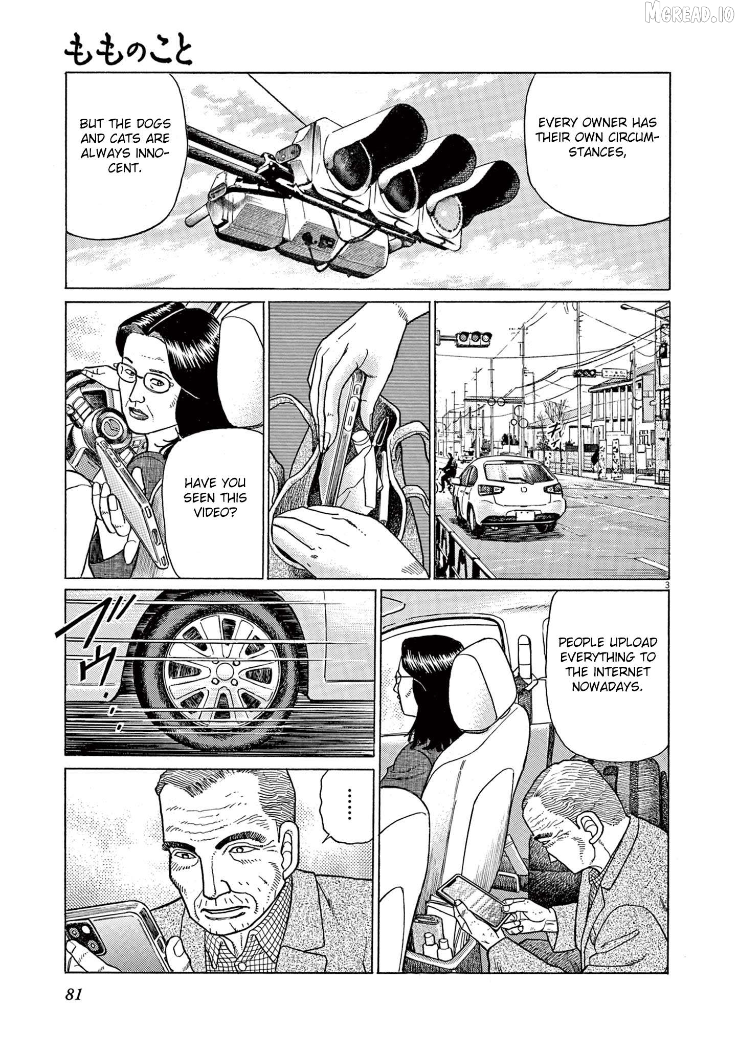 Momonoko: The last days of an old man and his beloved dog Chapter 4 - page 3