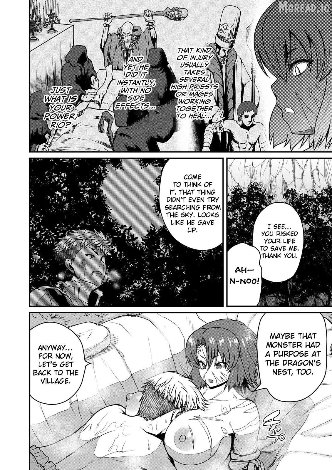 Henkyou no Ofuroya-san, Harem ni naru ~Yamaoku ni Arusabireta Onsen no Kounou ga Chiutosugite Onna Bouken-sha ni Daininkina Ken~ Chapter 2 - page 21
