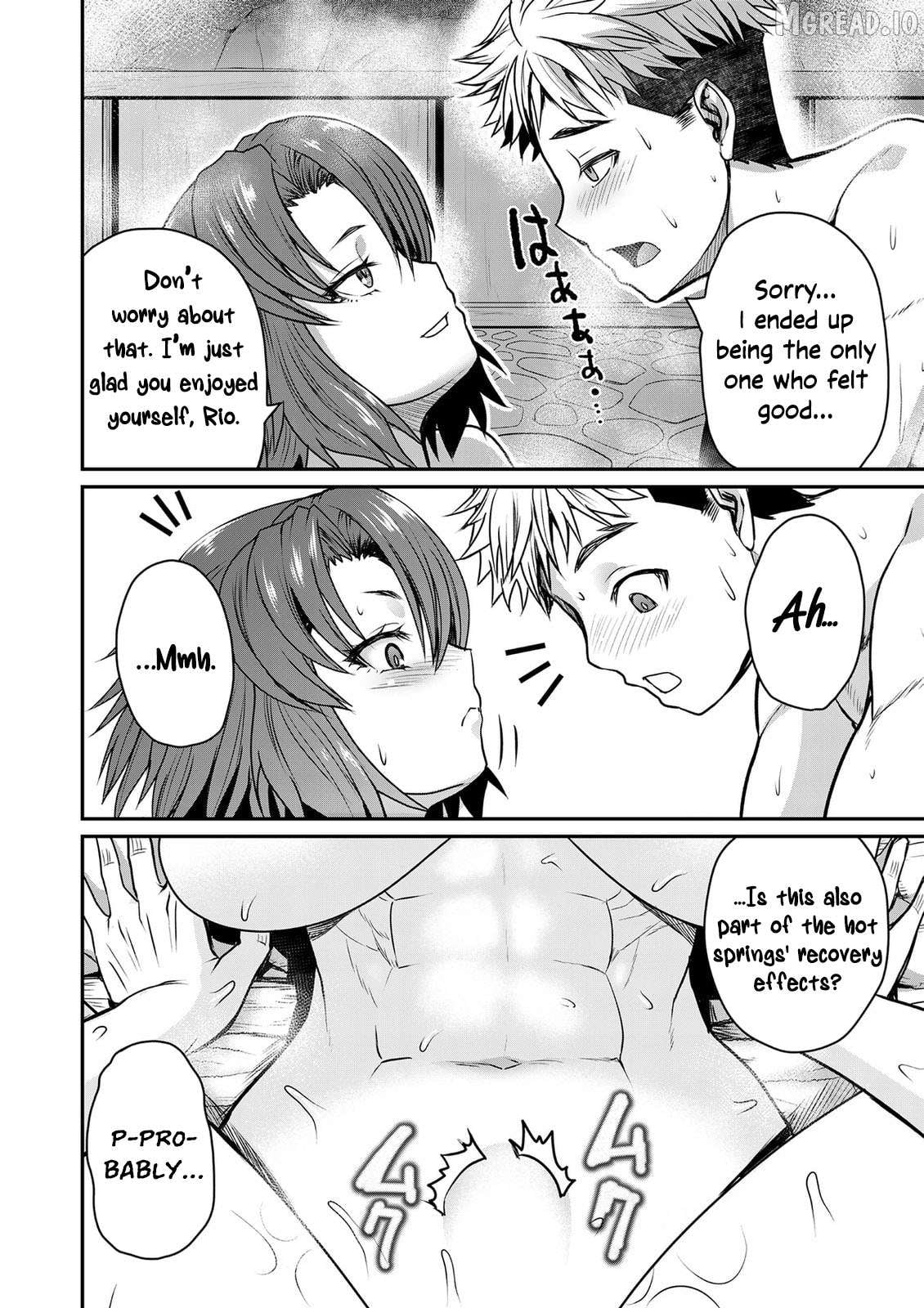 Henkyou no Ofuroya-san, Harem ni naru ~Yamaoku ni Arusabireta Onsen no Kounou ga Chiutosugite Onna Bouken-sha ni Daininkina Ken~ Chapter 3 - page 19