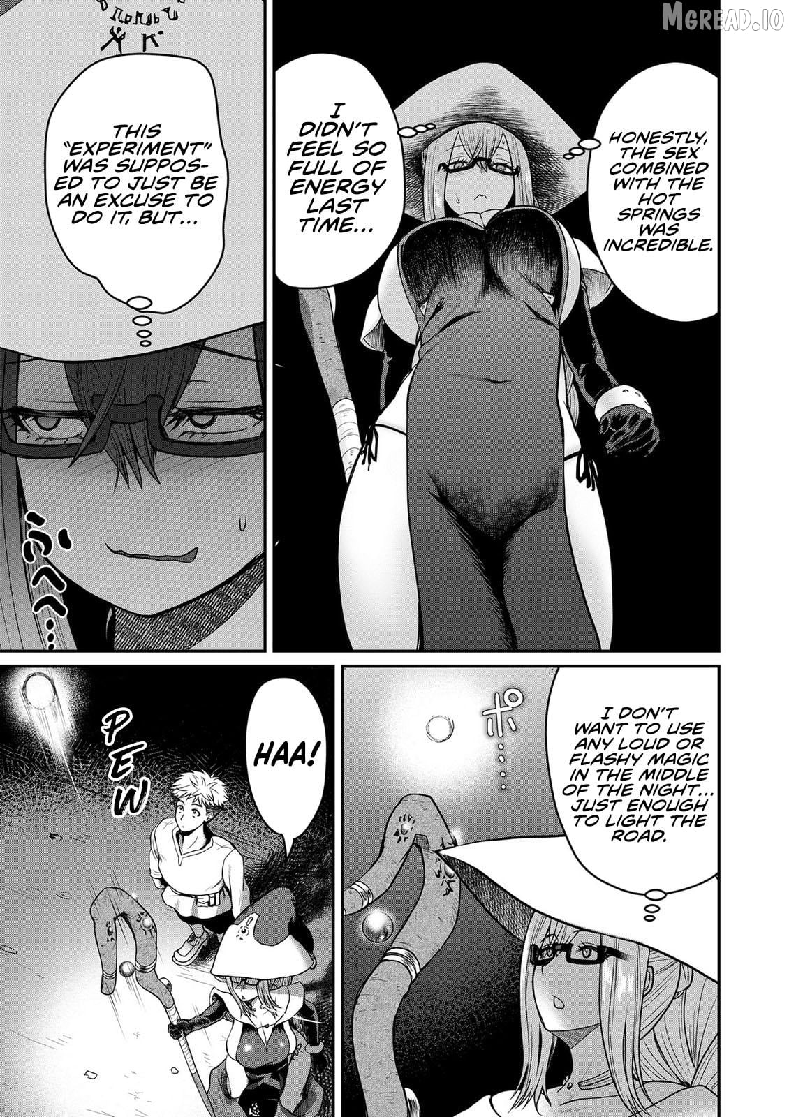Henkyou no Ofuroya-san, Harem ni naru ~Yamaoku ni Arusabireta Onsen no Kounou ga Chiutosugite Onna Bouken-sha ni Daininkina Ken~ Chapter 5 - page 14