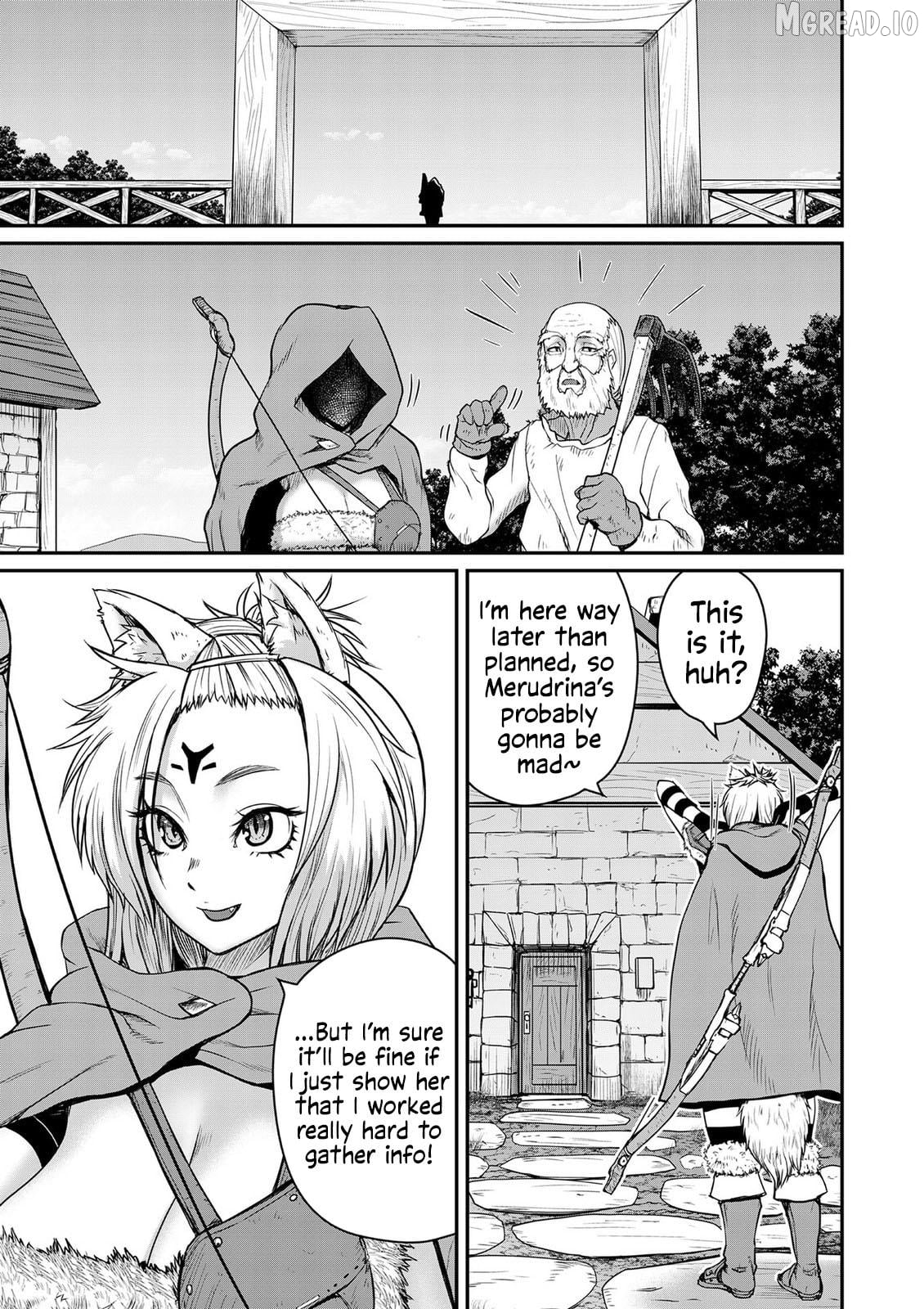 Henkyou no Ofuroya-san, Harem ni naru ~Yamaoku ni Arusabireta Onsen no Kounou ga Chiutosugite Onna Bouken-sha ni Daininkina Ken~ Chapter 5 - page 20