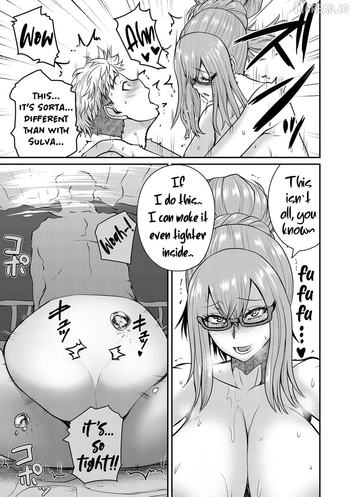 Henkyou no Ofuroya-san, Harem ni naru ~Yamaoku ni Arusabireta Onsen no Kounou ga Chiutosugite Onna Bouken-sha ni Daininkina Ken~ Chapter 5 - page 8