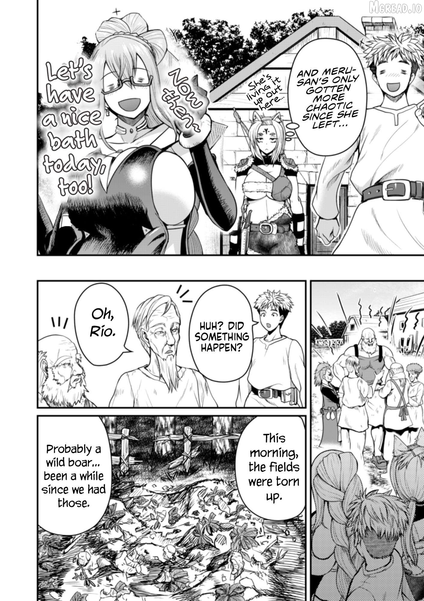 Henkyou no Ofuroya-san, Harem ni naru ~Yamaoku ni Arusabireta Onsen no Kounou ga Chiutosugite Onna Bouken-sha ni Daininkina Ken~ Chapter 6 - page 11