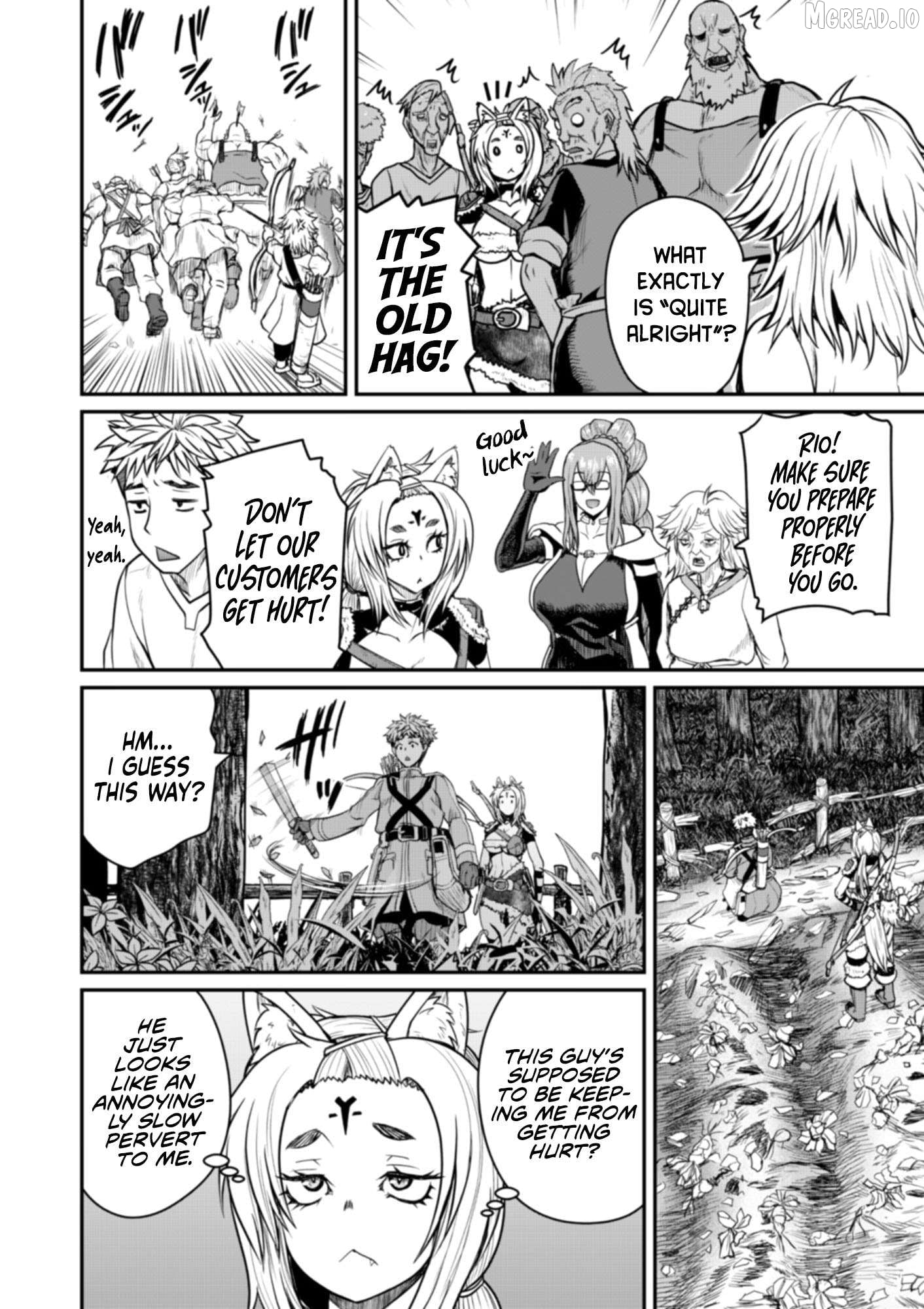 Henkyou no Ofuroya-san, Harem ni naru ~Yamaoku ni Arusabireta Onsen no Kounou ga Chiutosugite Onna Bouken-sha ni Daininkina Ken~ Chapter 6 - page 13